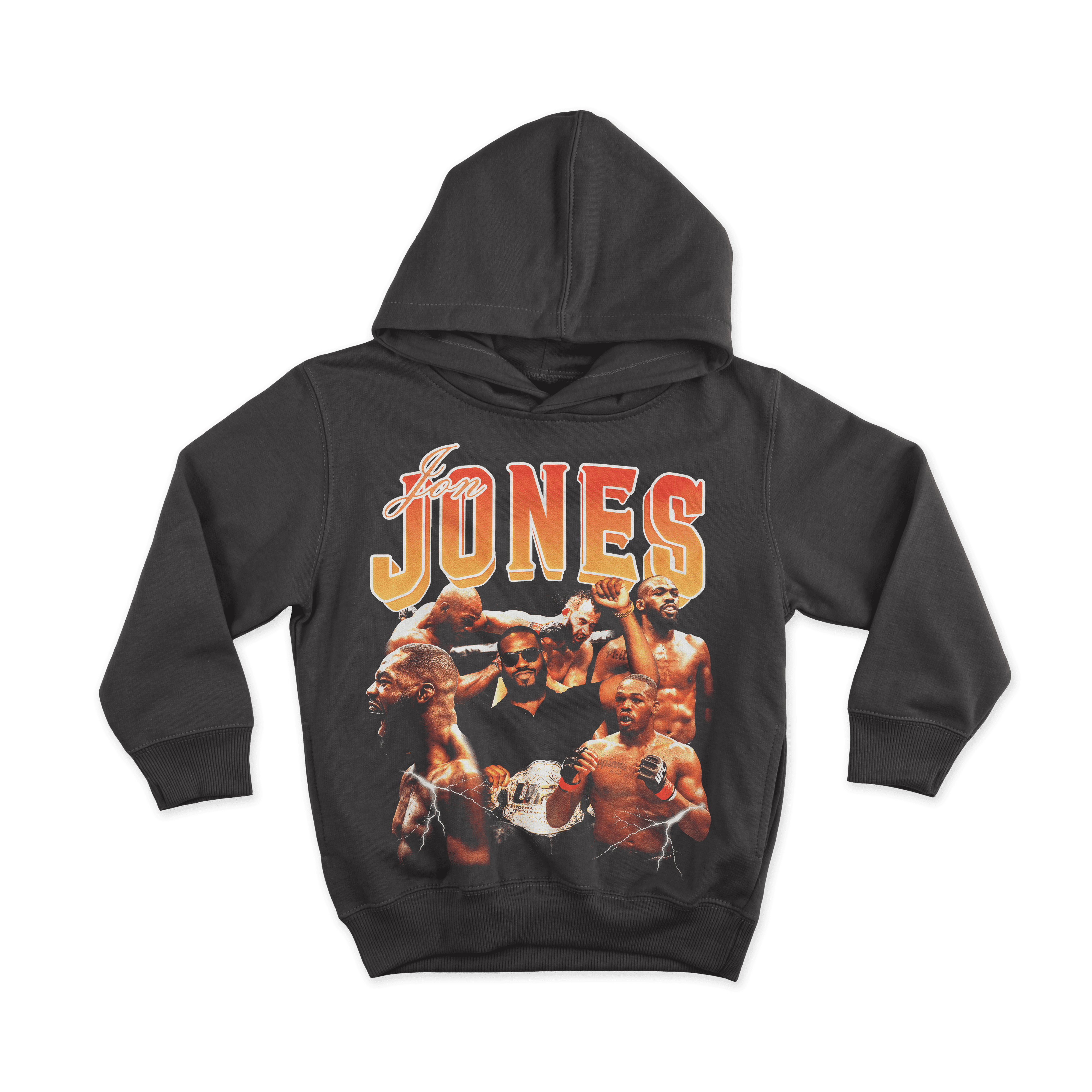 Jon Jones – Vintage Bootleg All Over Print Hoodie