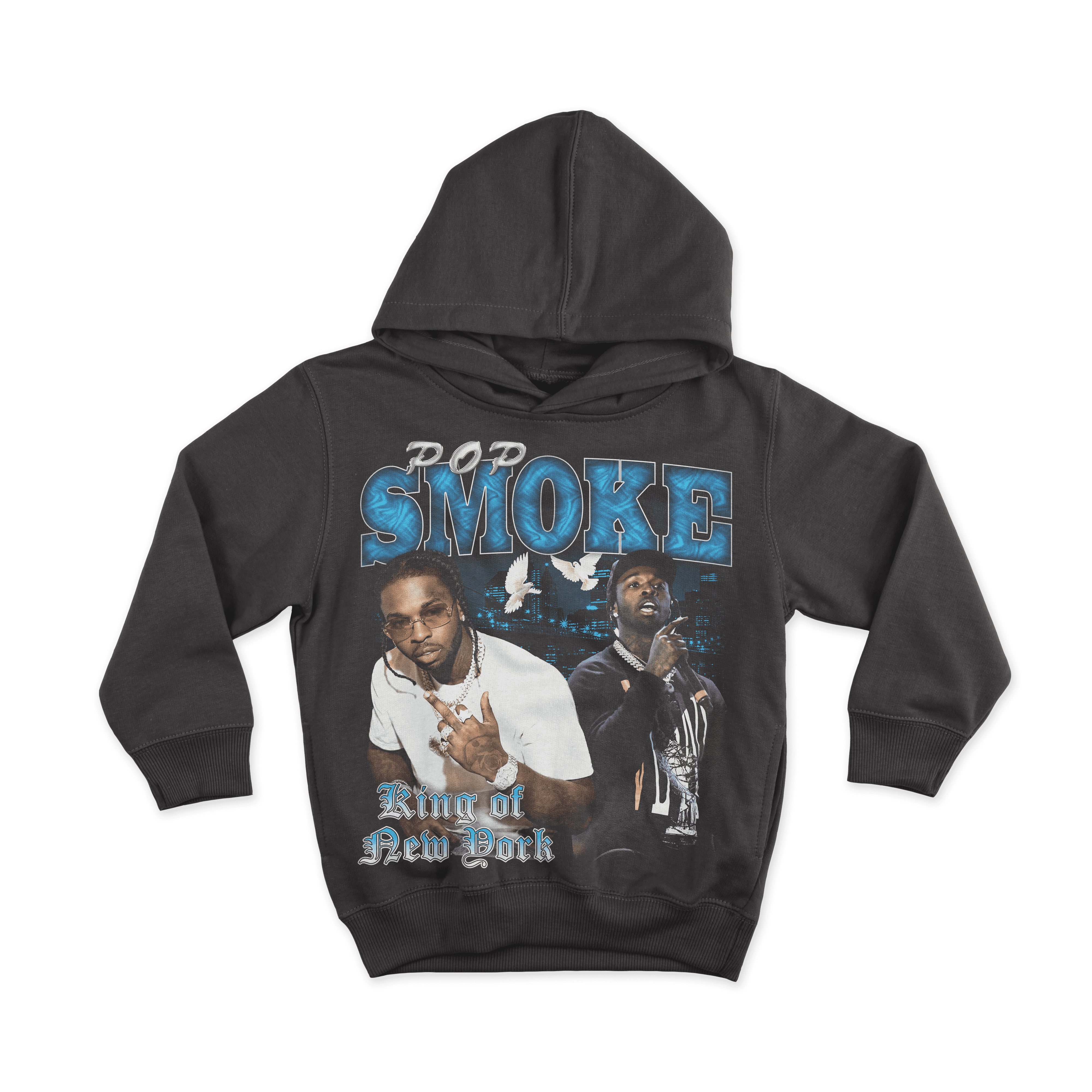 Pop Smoke – Vintage Bootleg All Over Print Hoodie