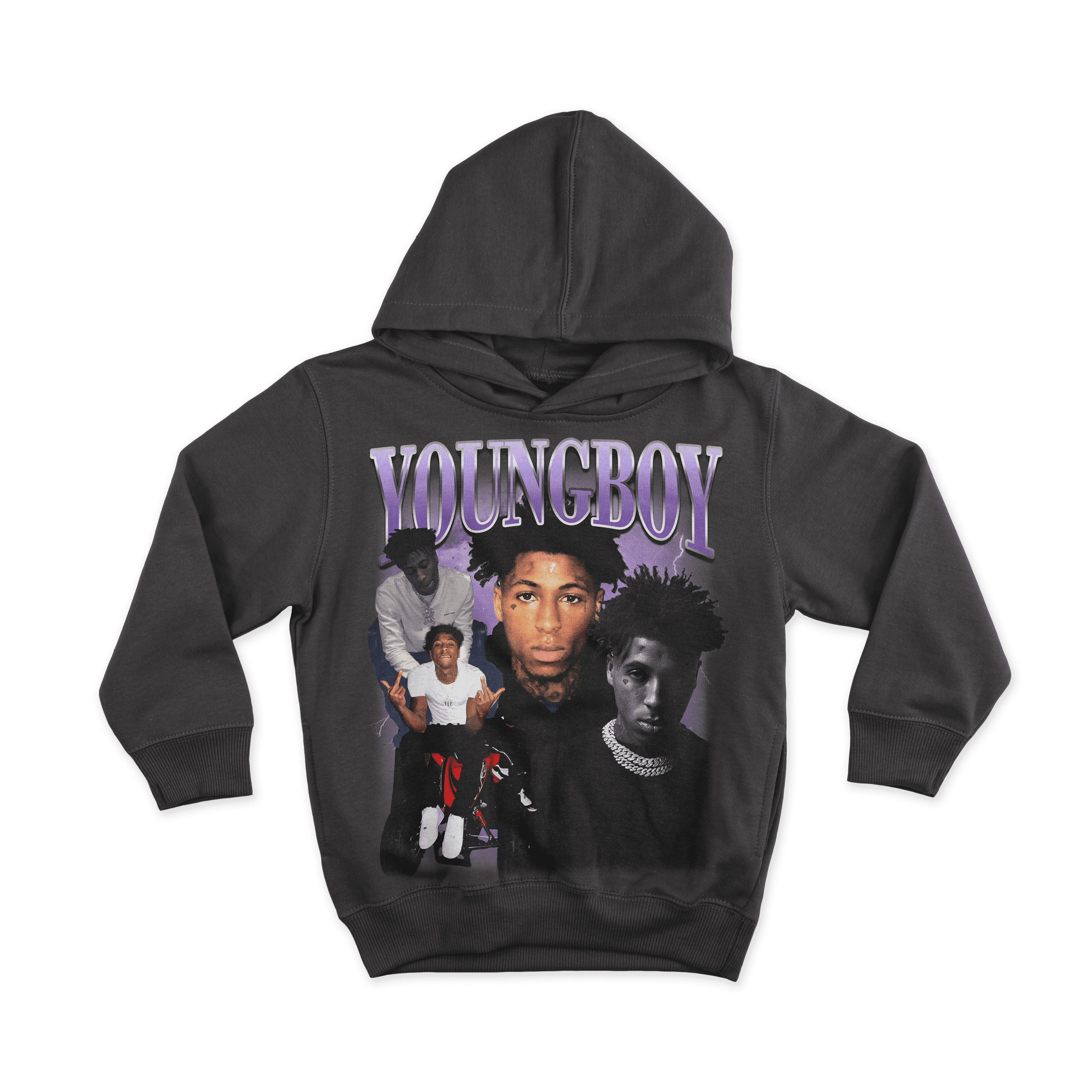 Youngboy – Vintage Bootleg All Over Print Hoodie