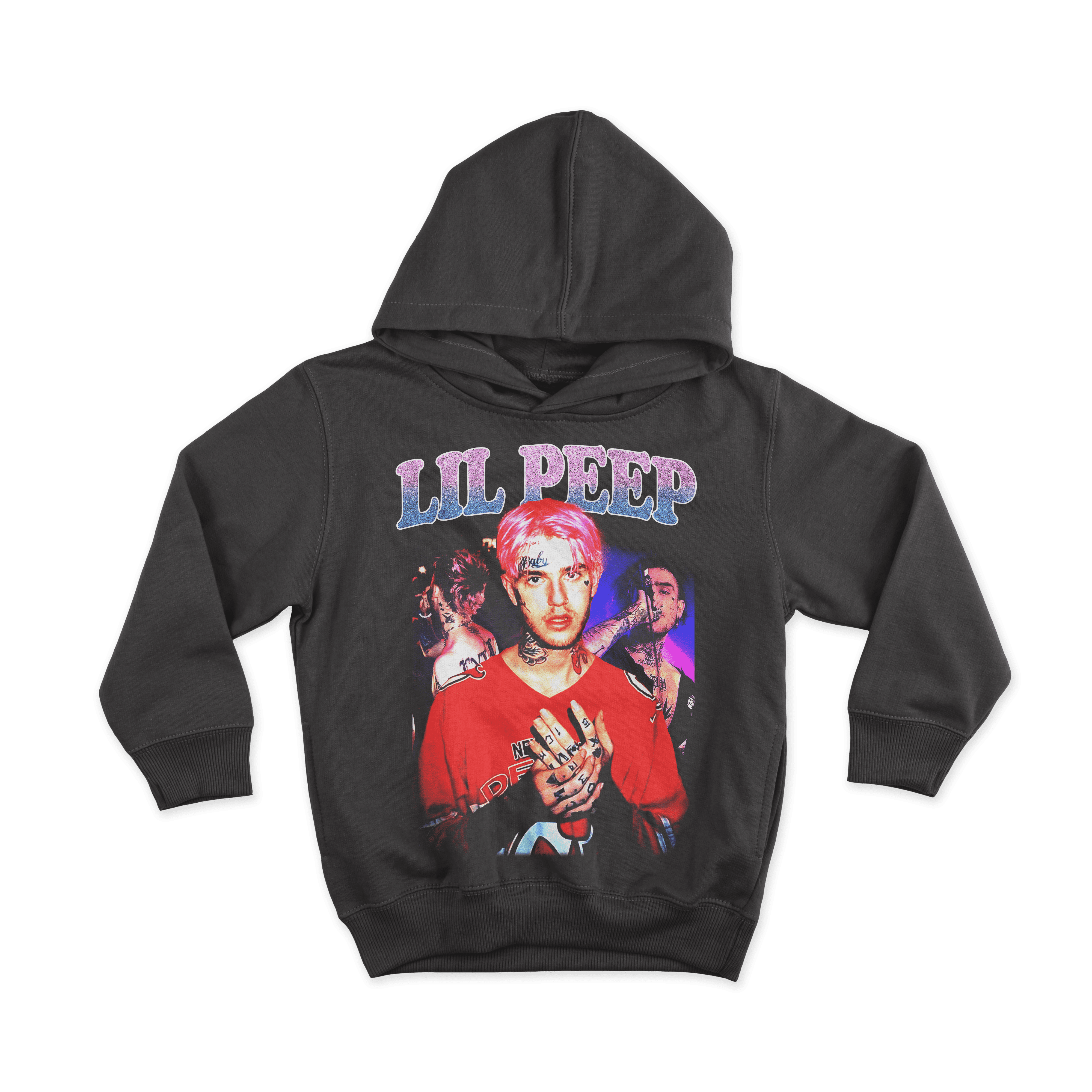 Lil Peep – Vintage Bootleg All Over Print Hoodie