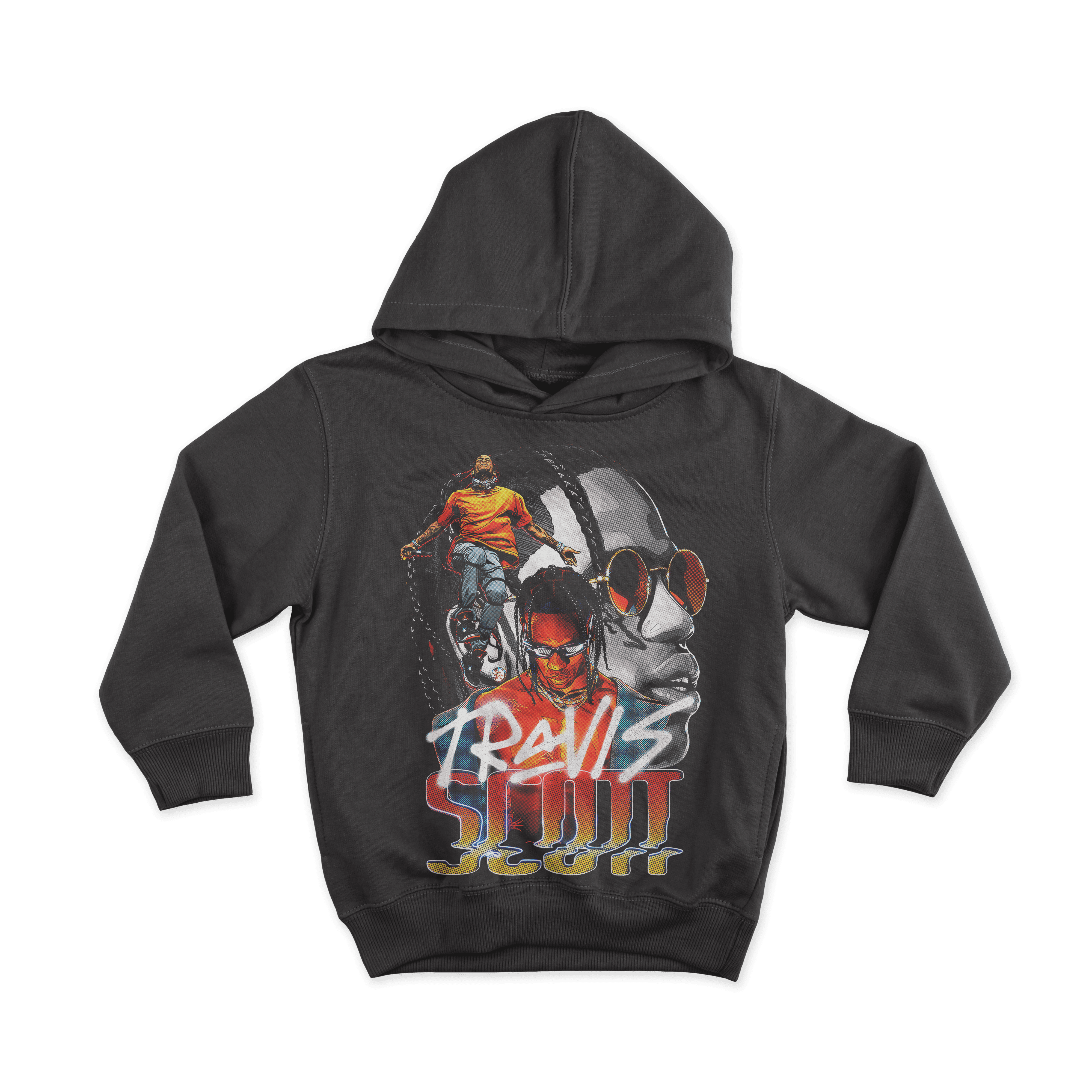 Travis Scott – Vintage Bootleg All Over Print Hoodie