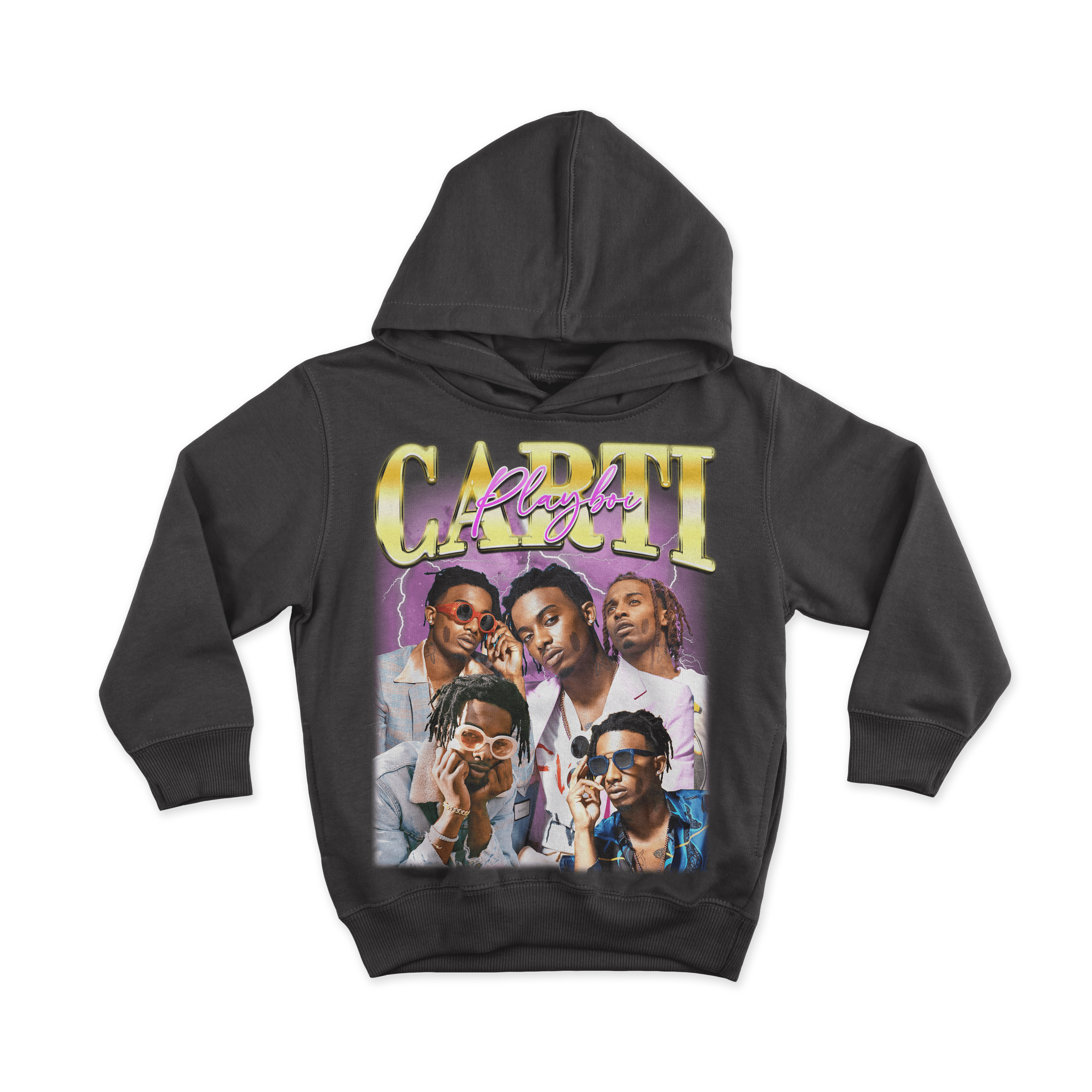 Playboi Carti – Vintage Bootleg All Over Print Hoodie