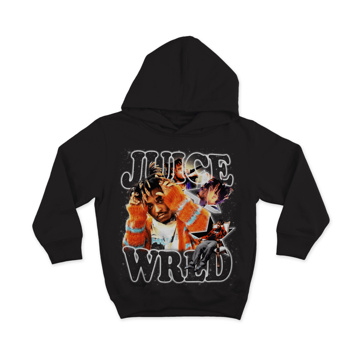 Juice Wrld – Vintage Bootleg All Over Print Hoodie