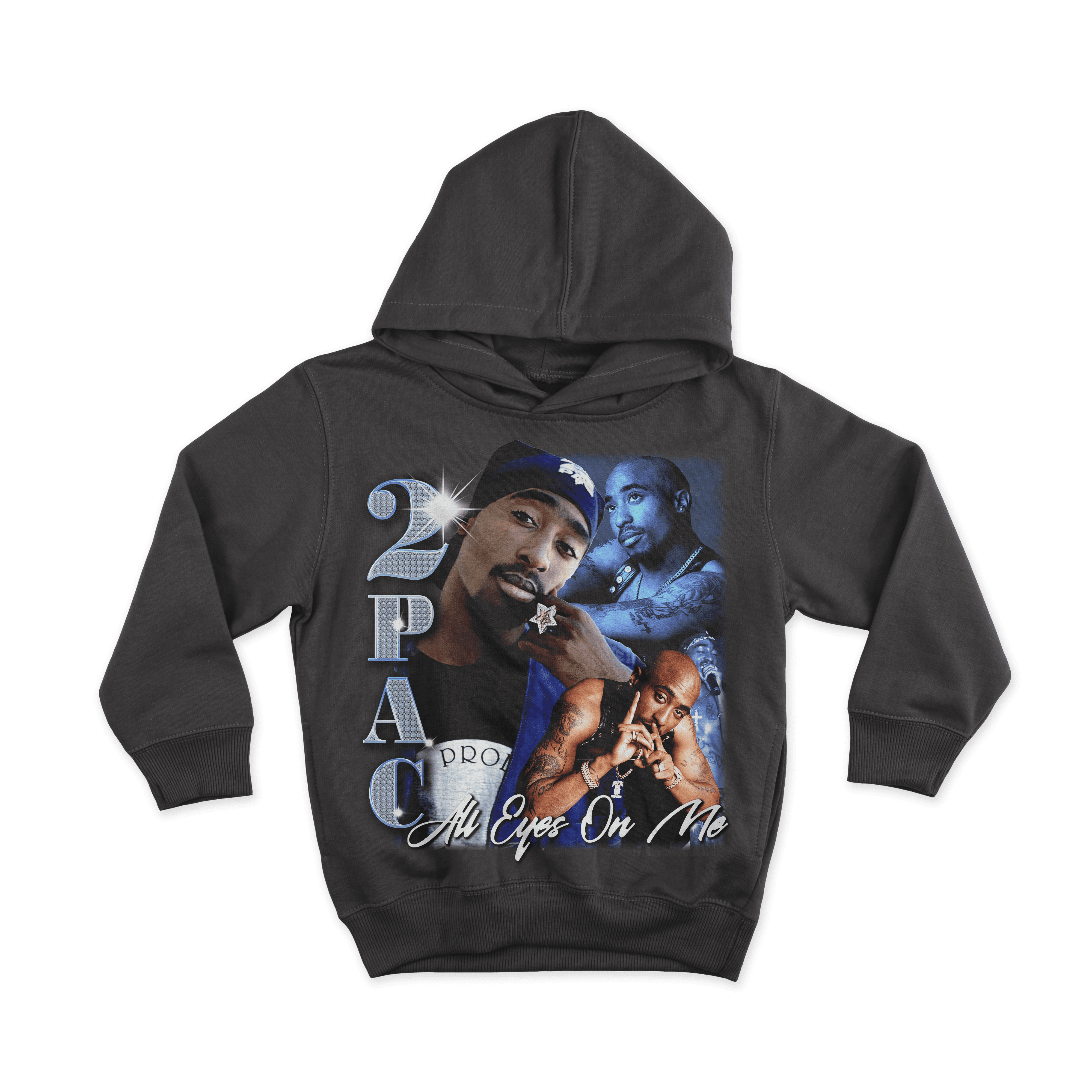 Tupac – Vintage Bootleg All Over Print Hoodie