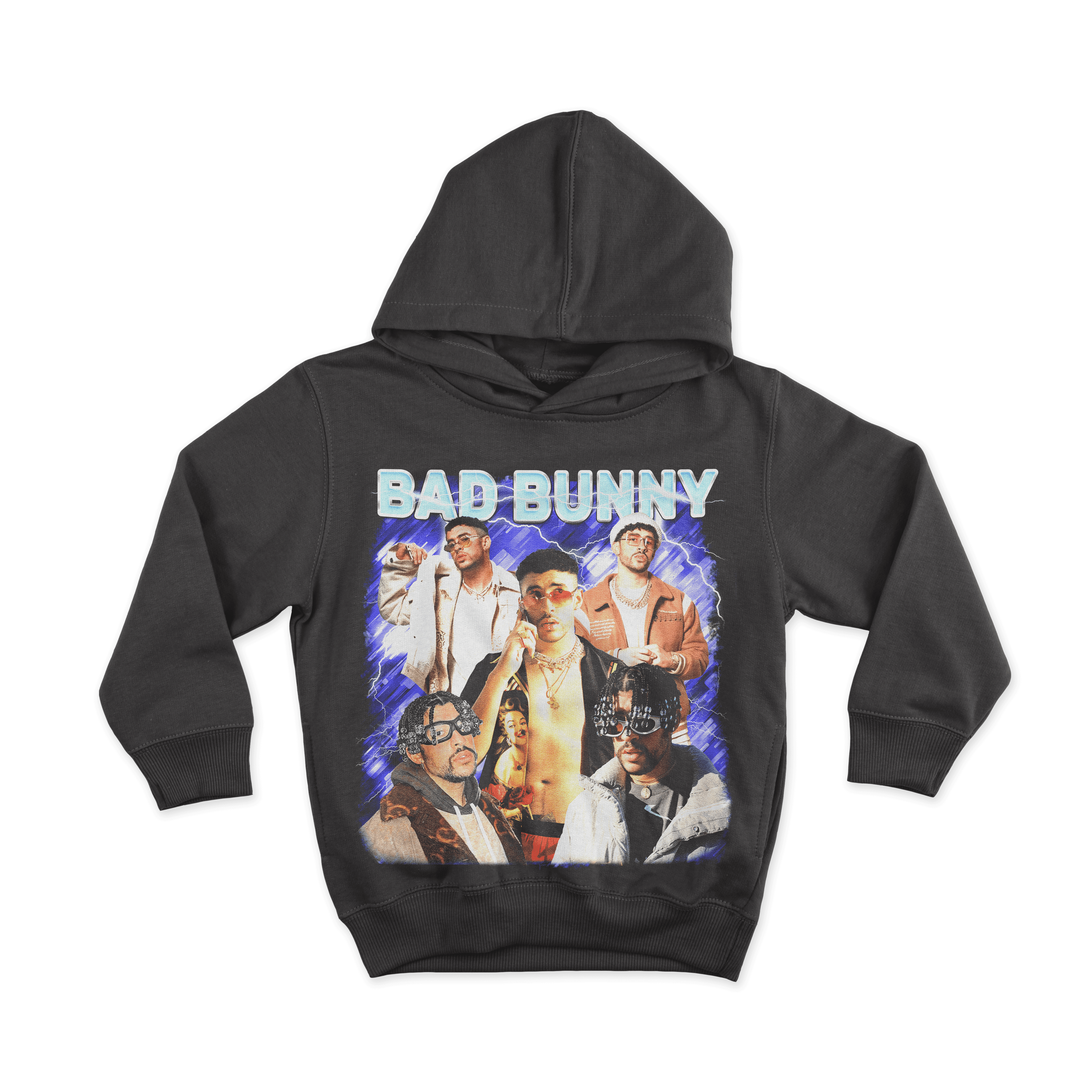 Bad Bunny – Vintage Bootleg All Over Print Hoodie