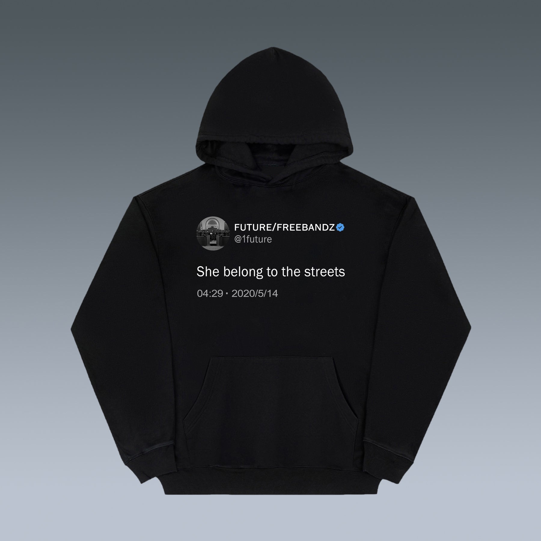 Future-She Belong To The Streets Unisex Hoodie