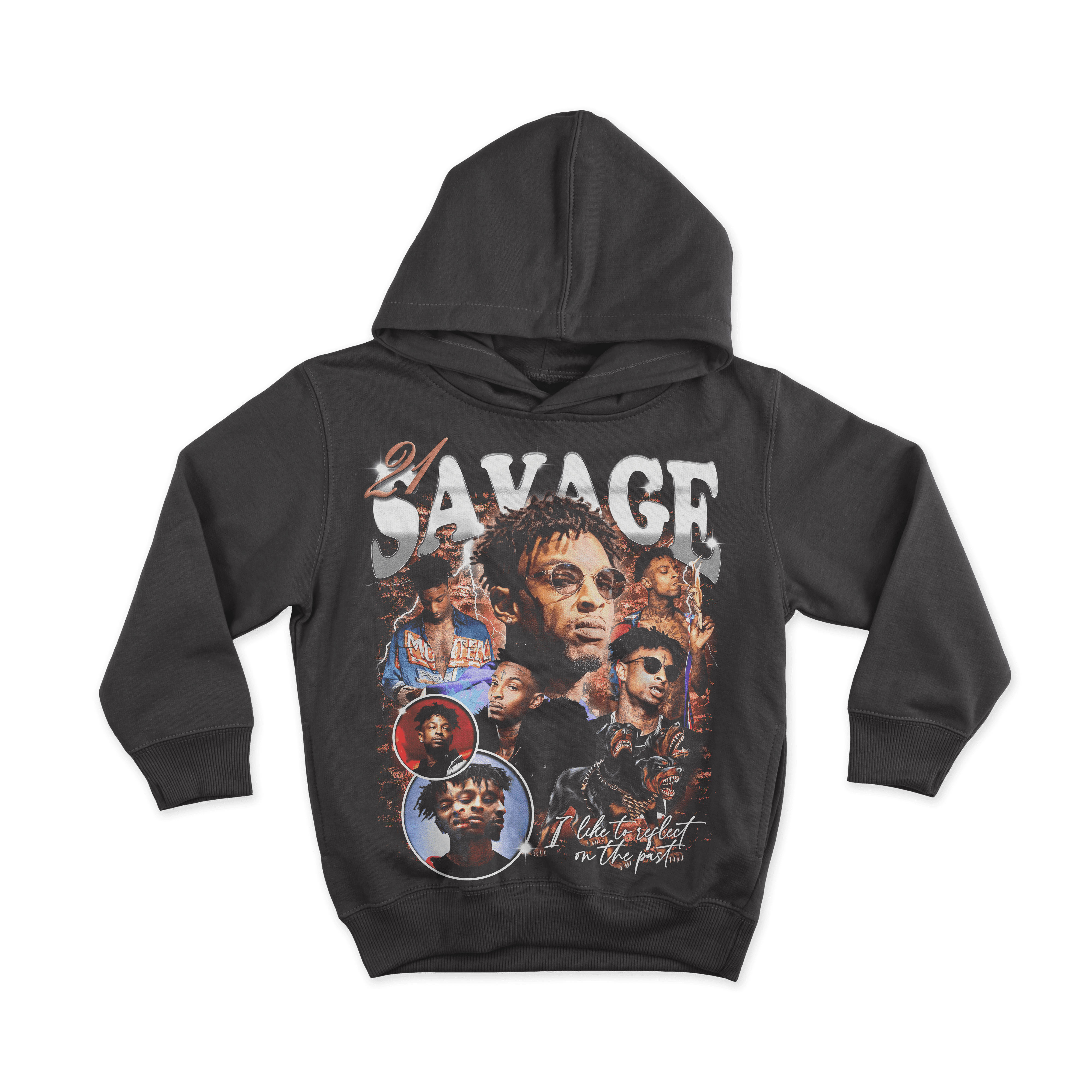 21 Savage – Vintage Bootleg All Over Print Hoodie