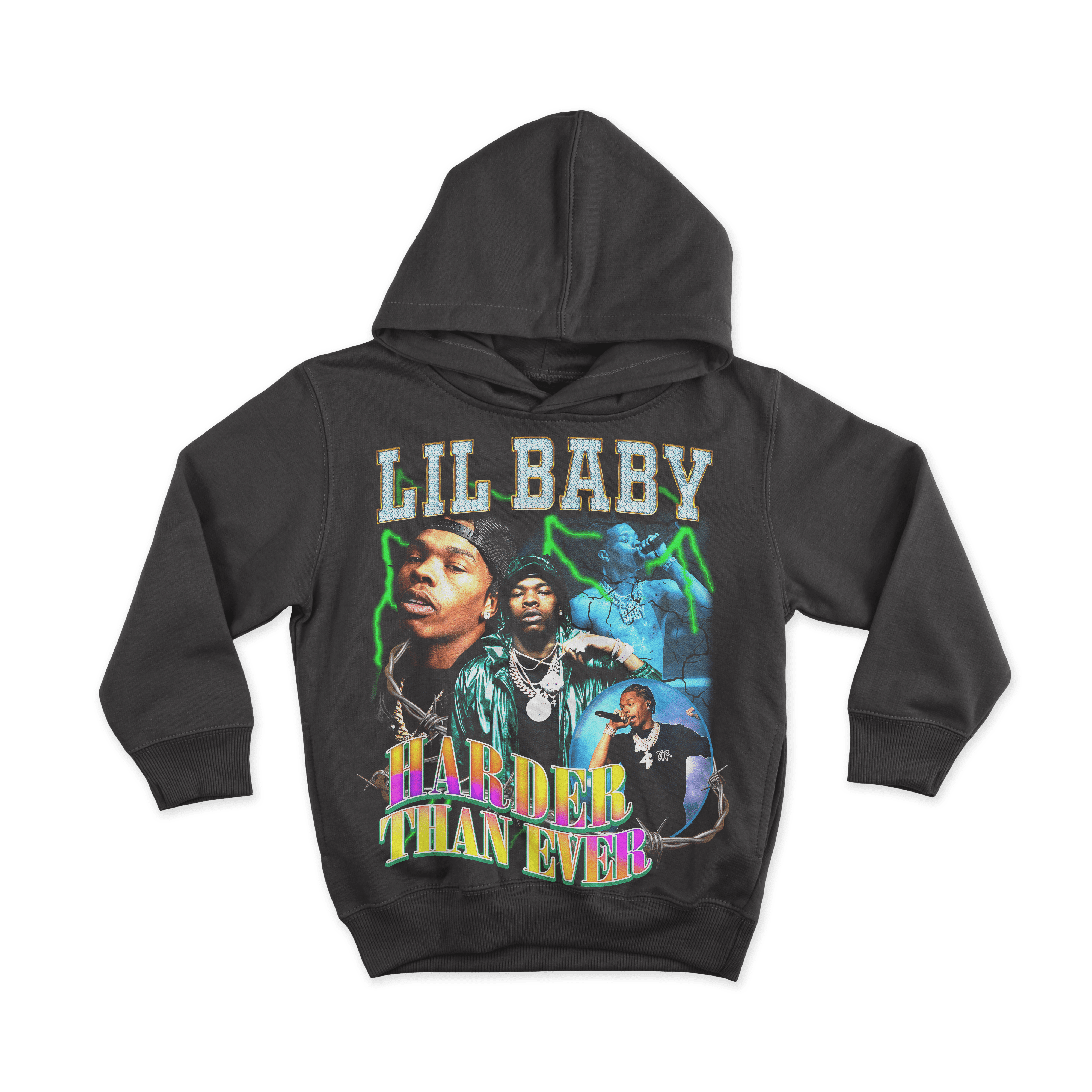 Lil Baby – Vintage Bootleg All Over Print Hoodie