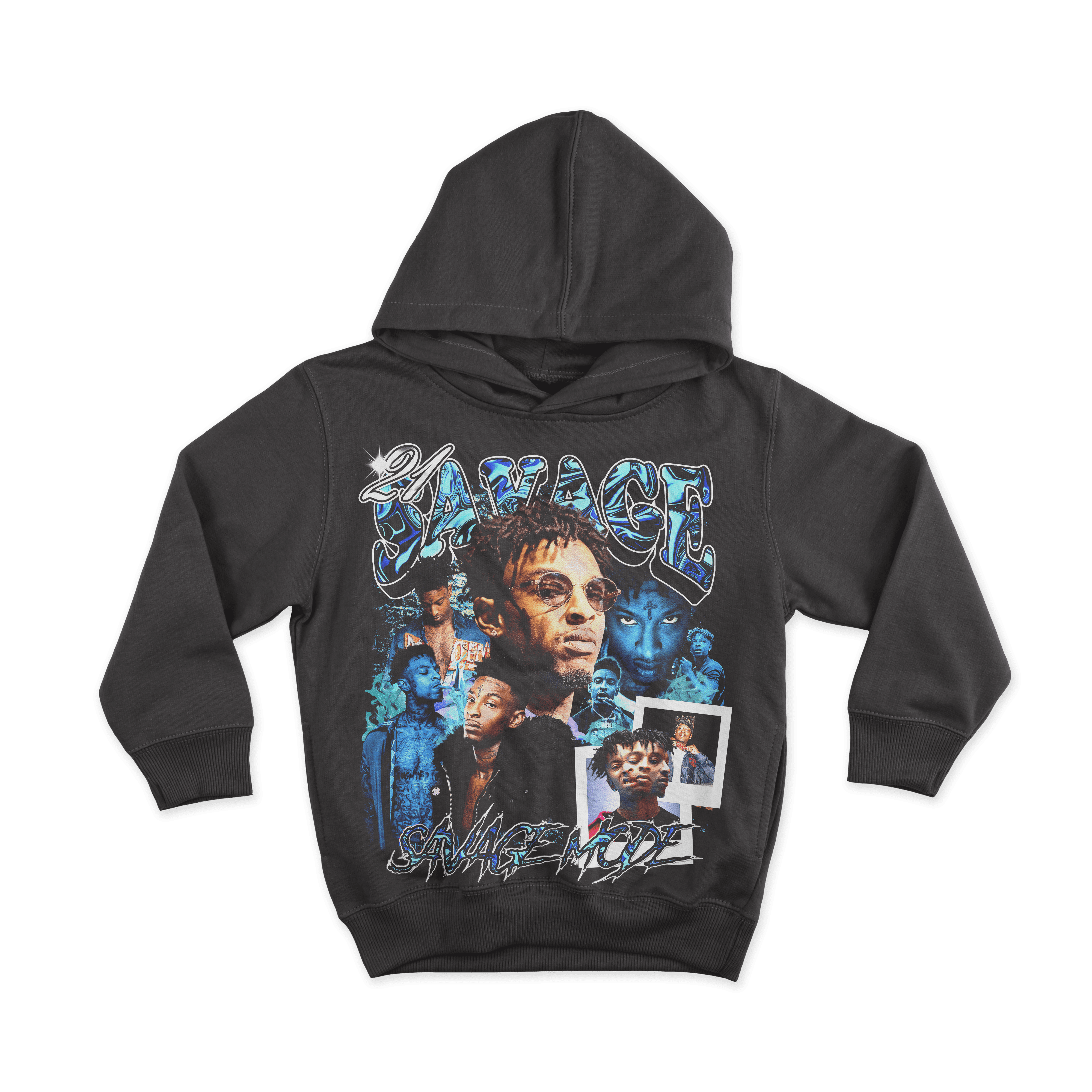 21 Savage – Vintage Bootleg All Over Print Hoodie