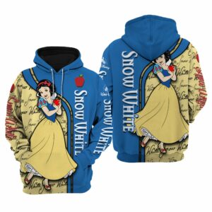 DN Snow White Hoodie DN Snow White And Apple Blue Yellow Hoodie 2023