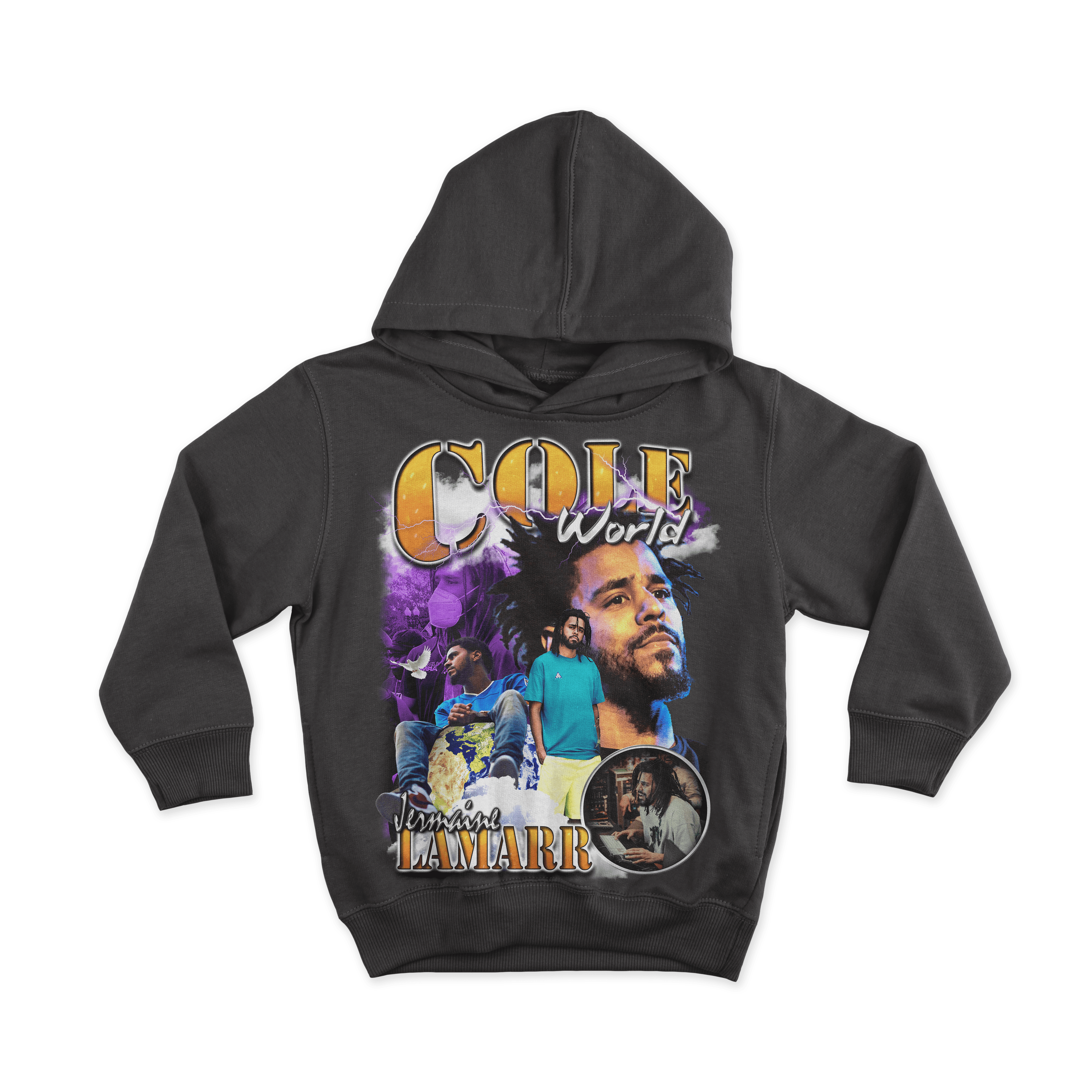 J Cole – Vintage Bootleg All Over Print Hoodie