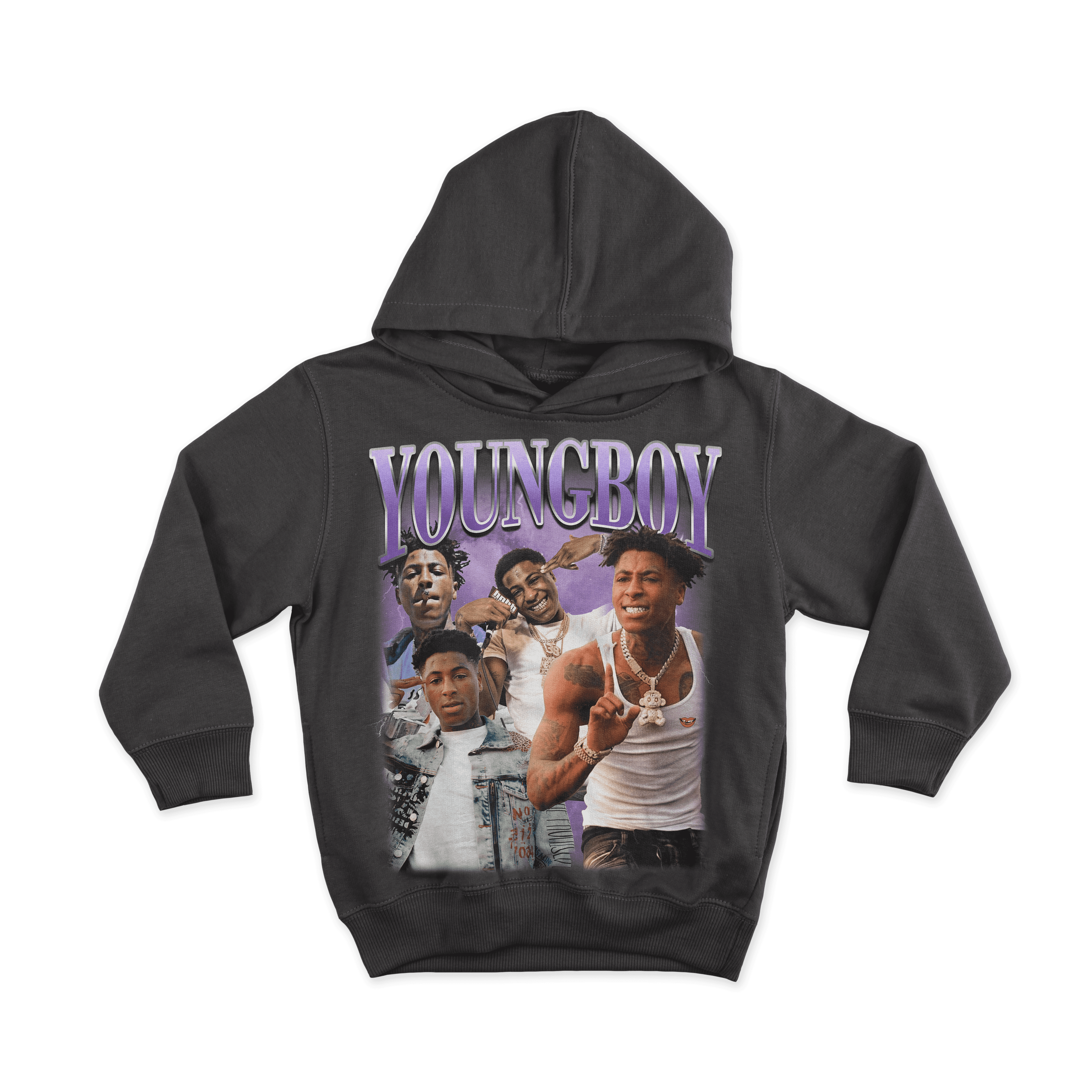 Youngboy – Vintage Bootleg All Over Print Hoodie