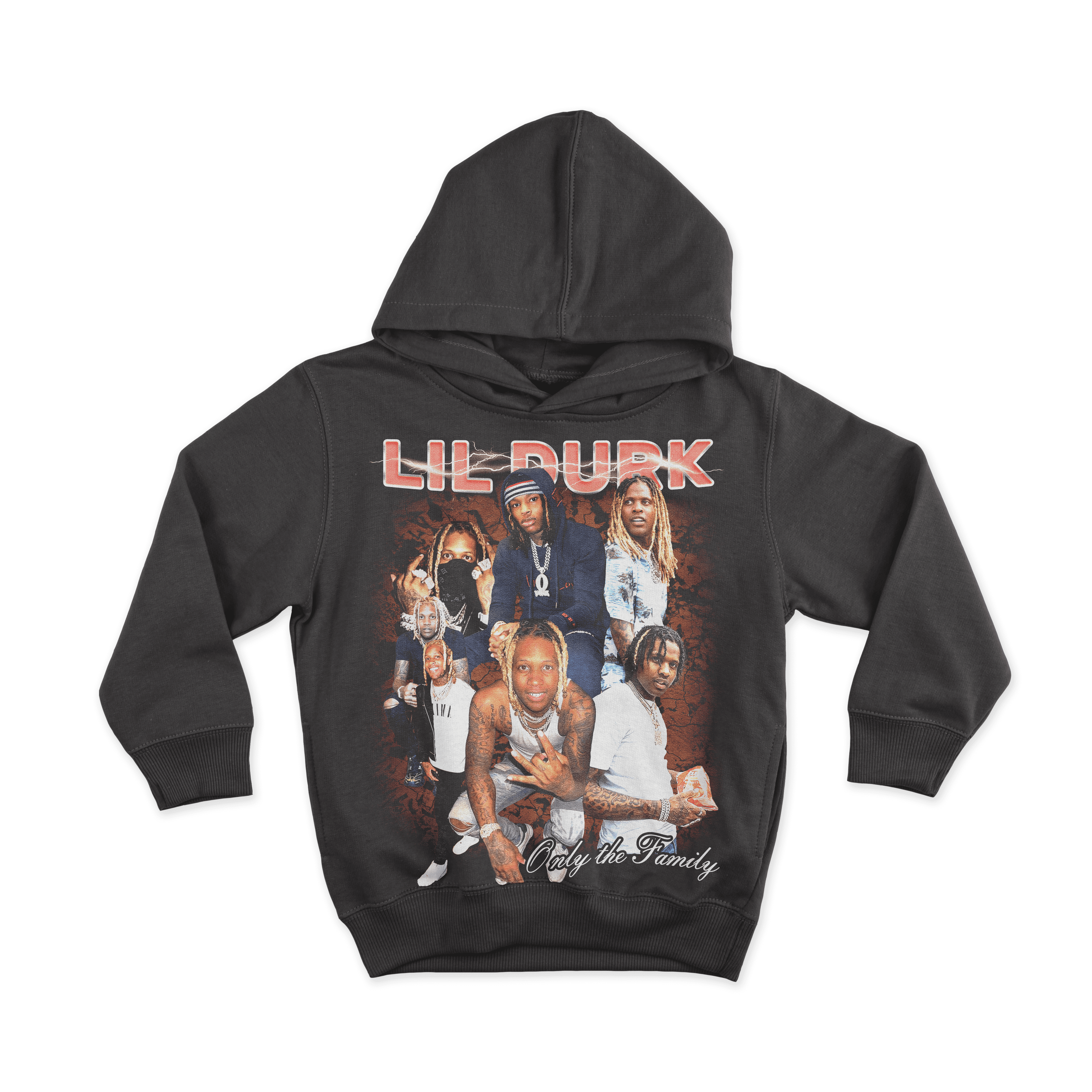 Lil Durk – Vintage Bootleg All Over Print Hoodie