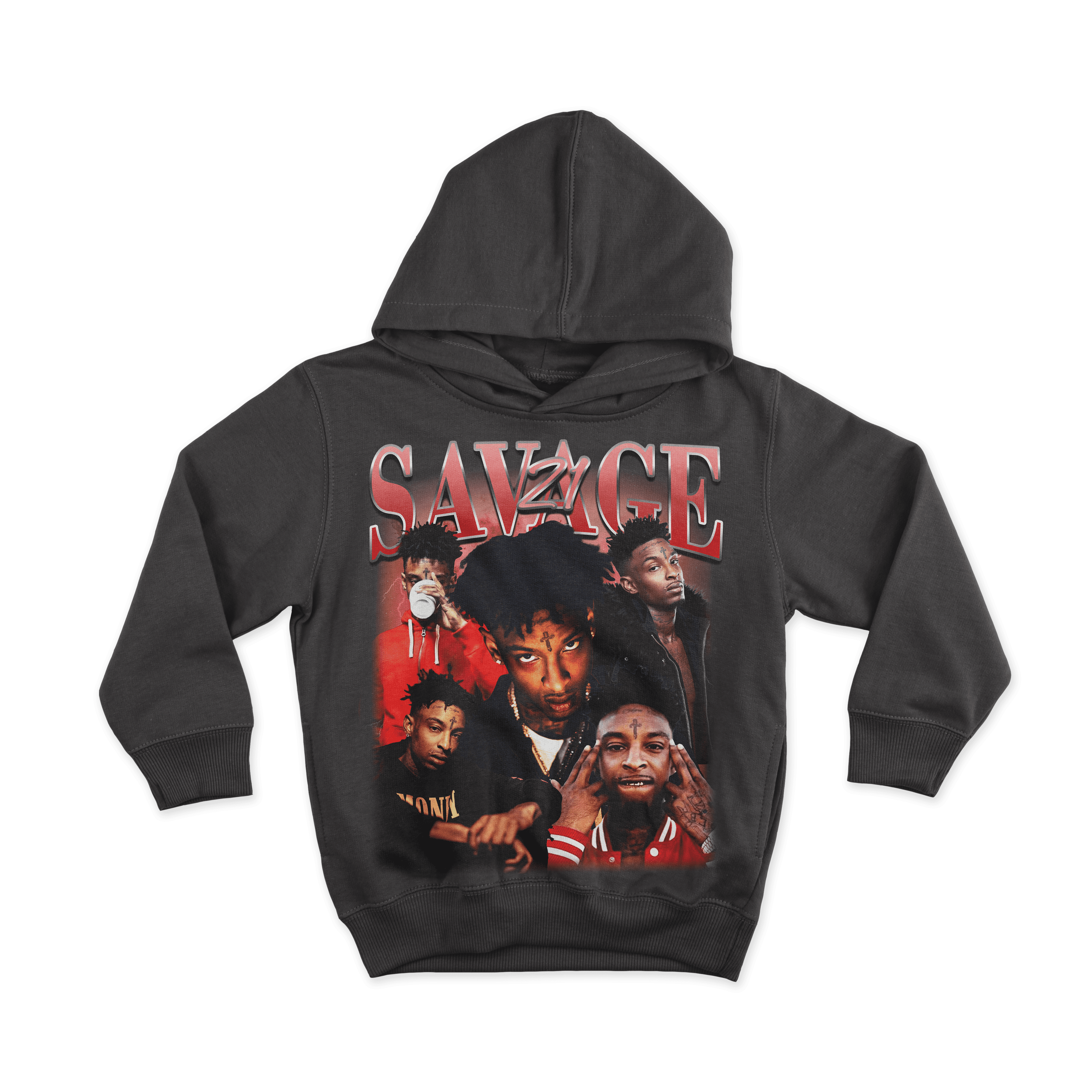 21 Savage – Vintage Bootleg All Over Print Hoodie