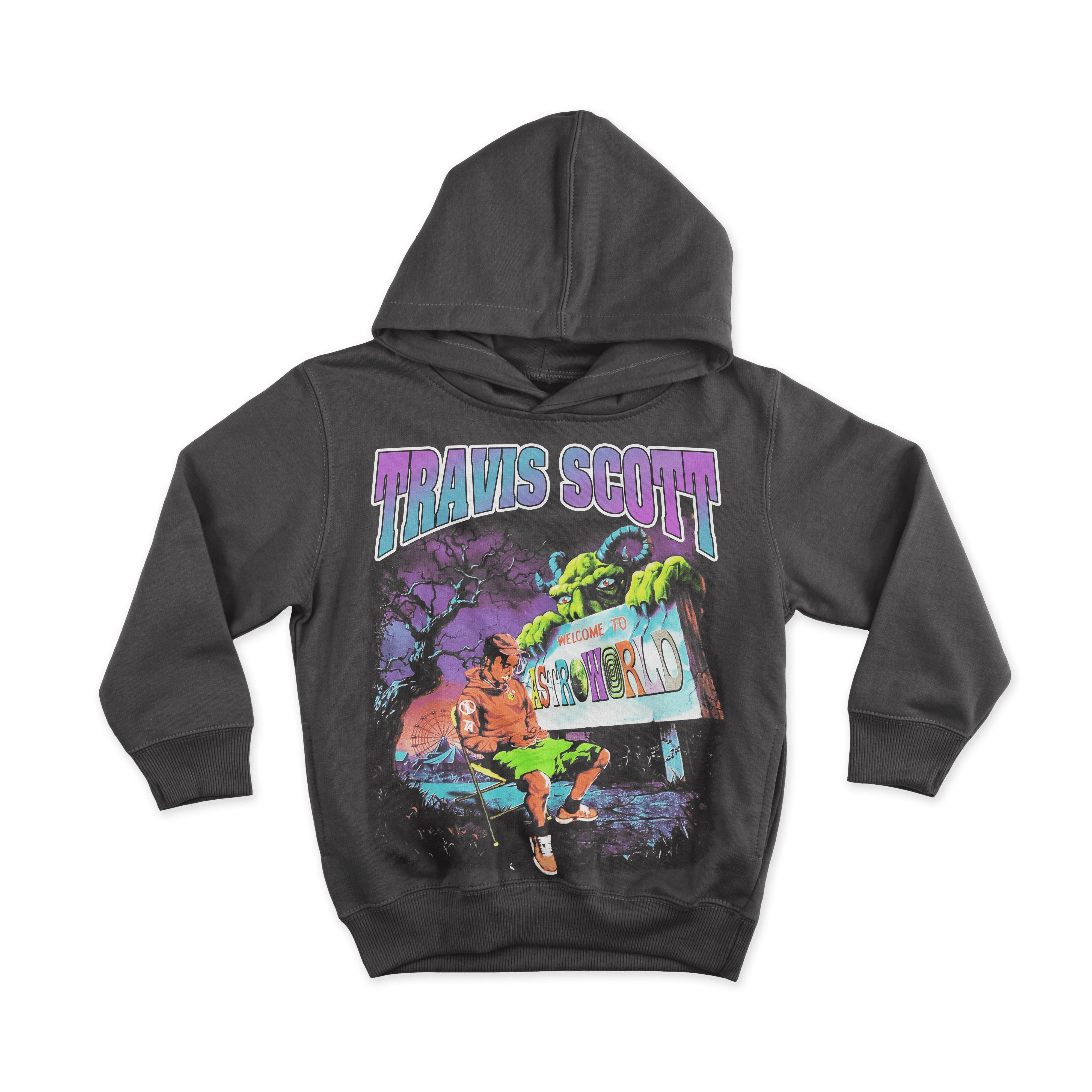 Travis Scott – Vintage Bootleg All Over Print Hoodie