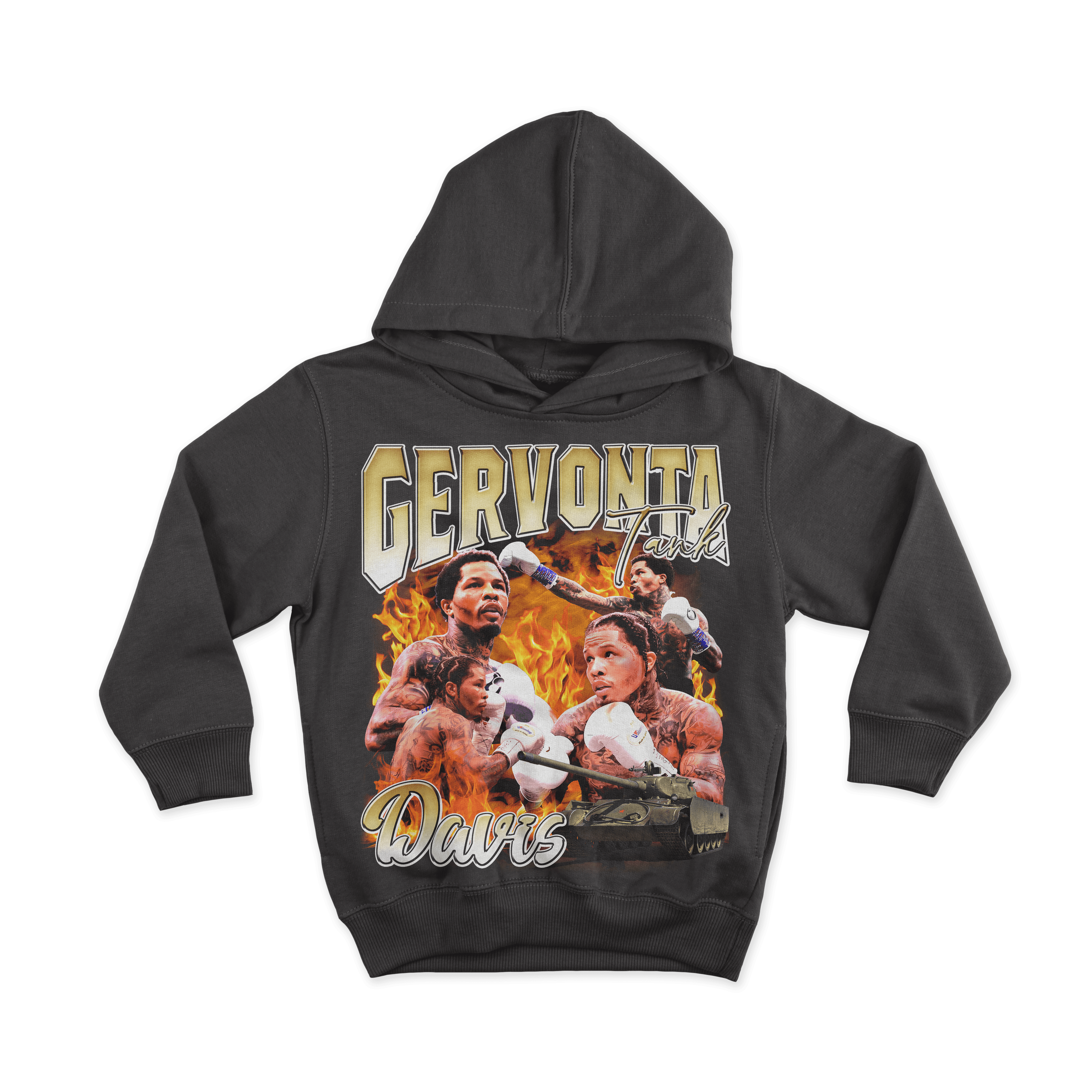 Gervonta Davis – Vintage Bootleg All Over Print Hoodie