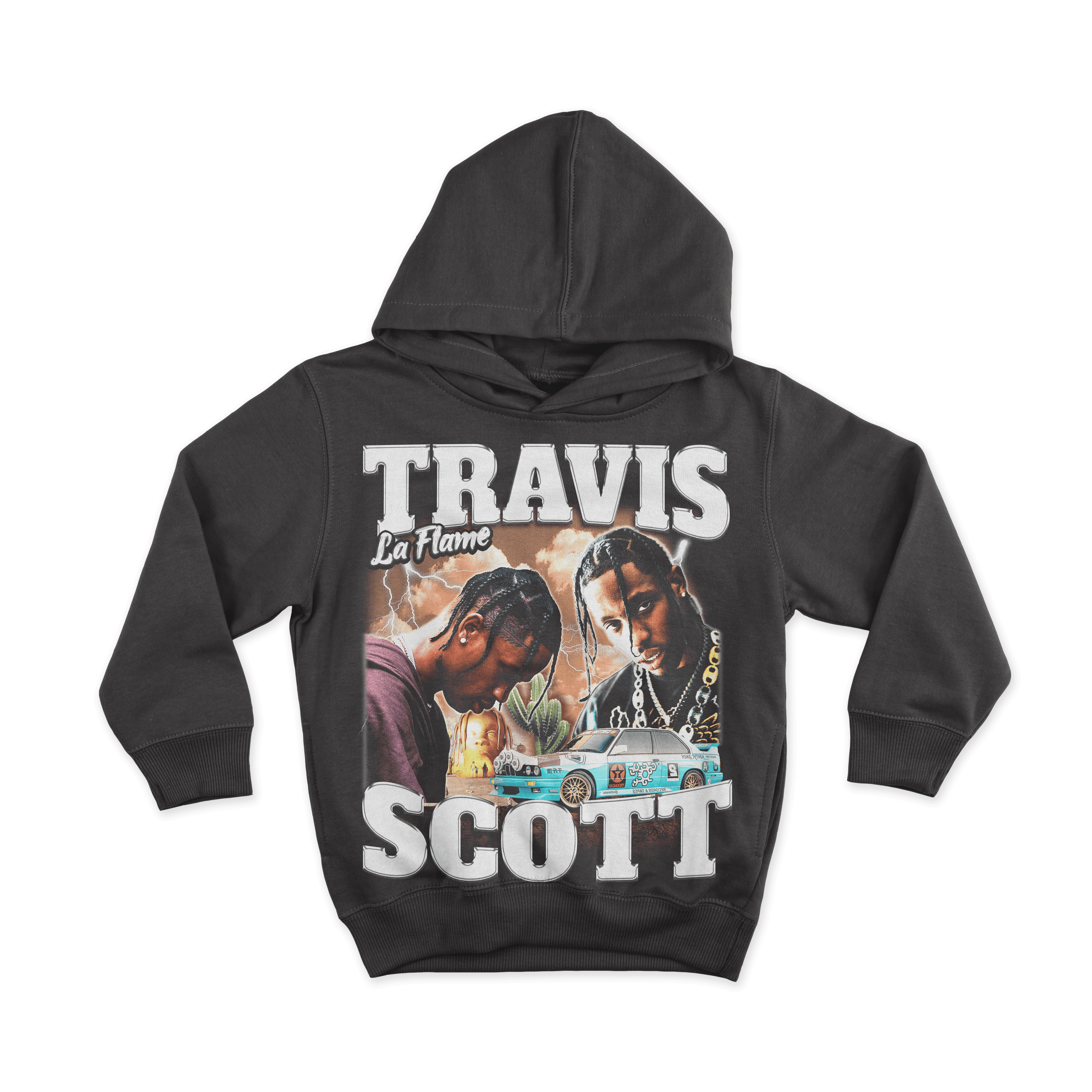 Travis Scott – Vintage Bootleg All Over Print Hoodie