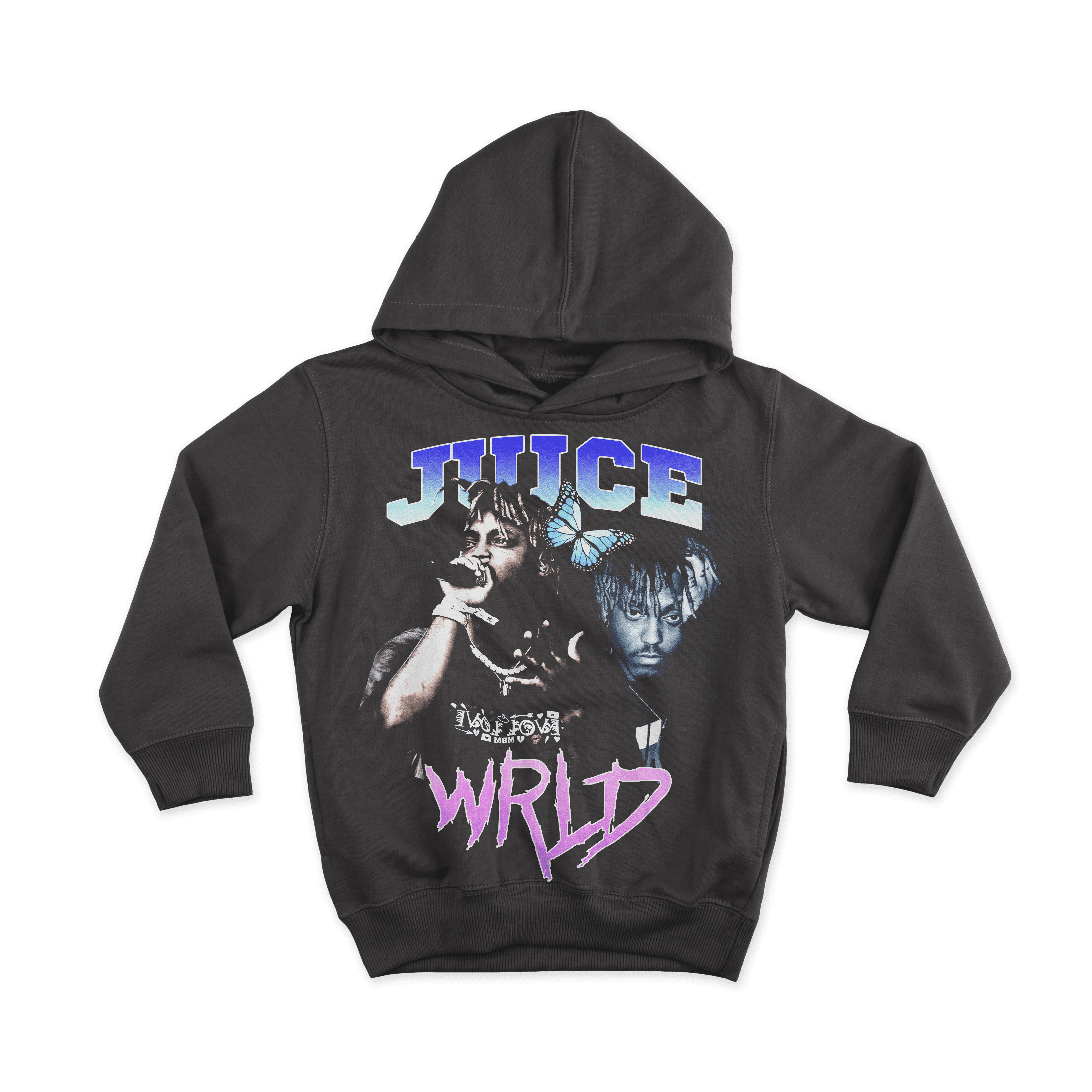 Juice Wrld – Vintage Bootleg All Over Print Hoodie