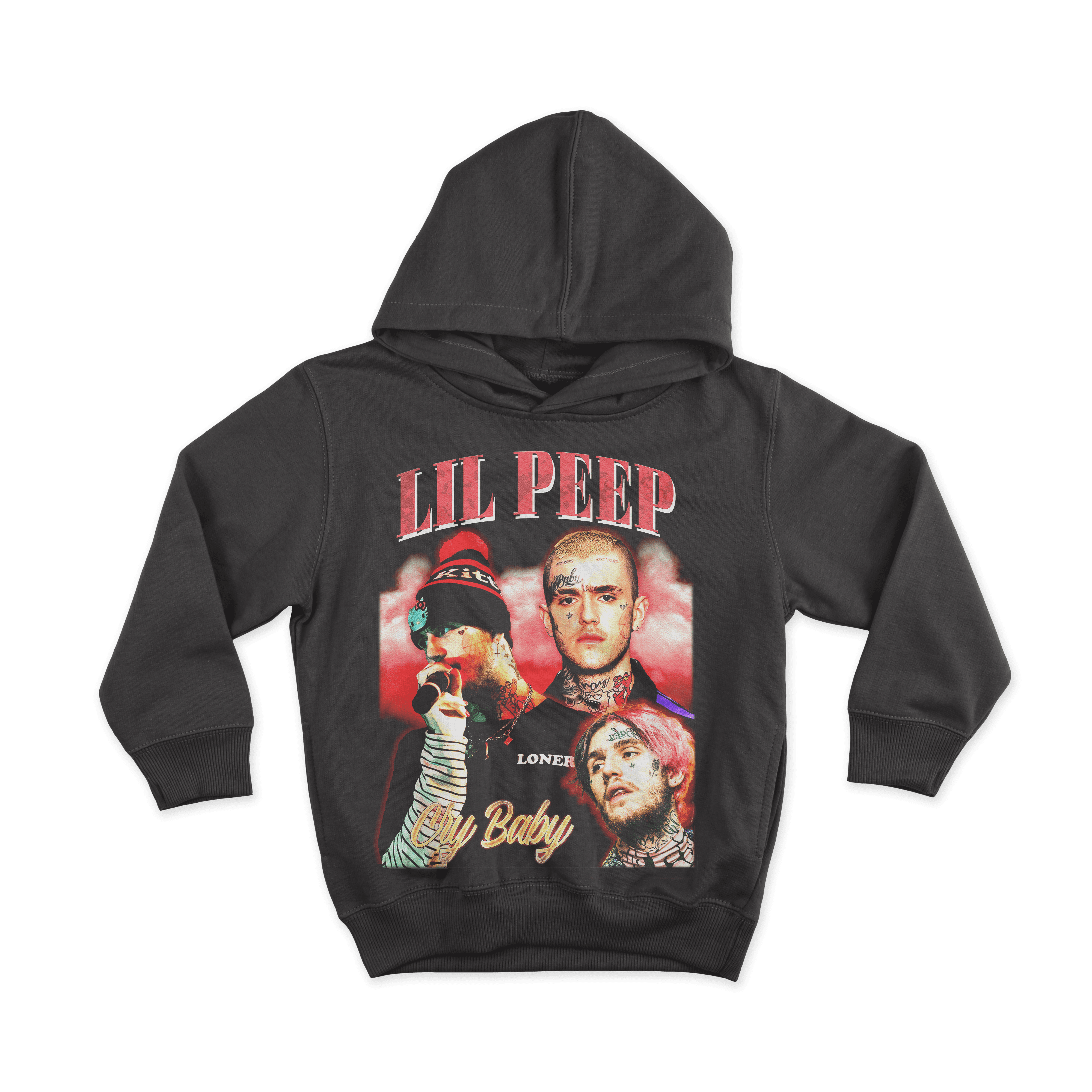 Lil Peep – Vintage Bootleg All Over Print Hoodie