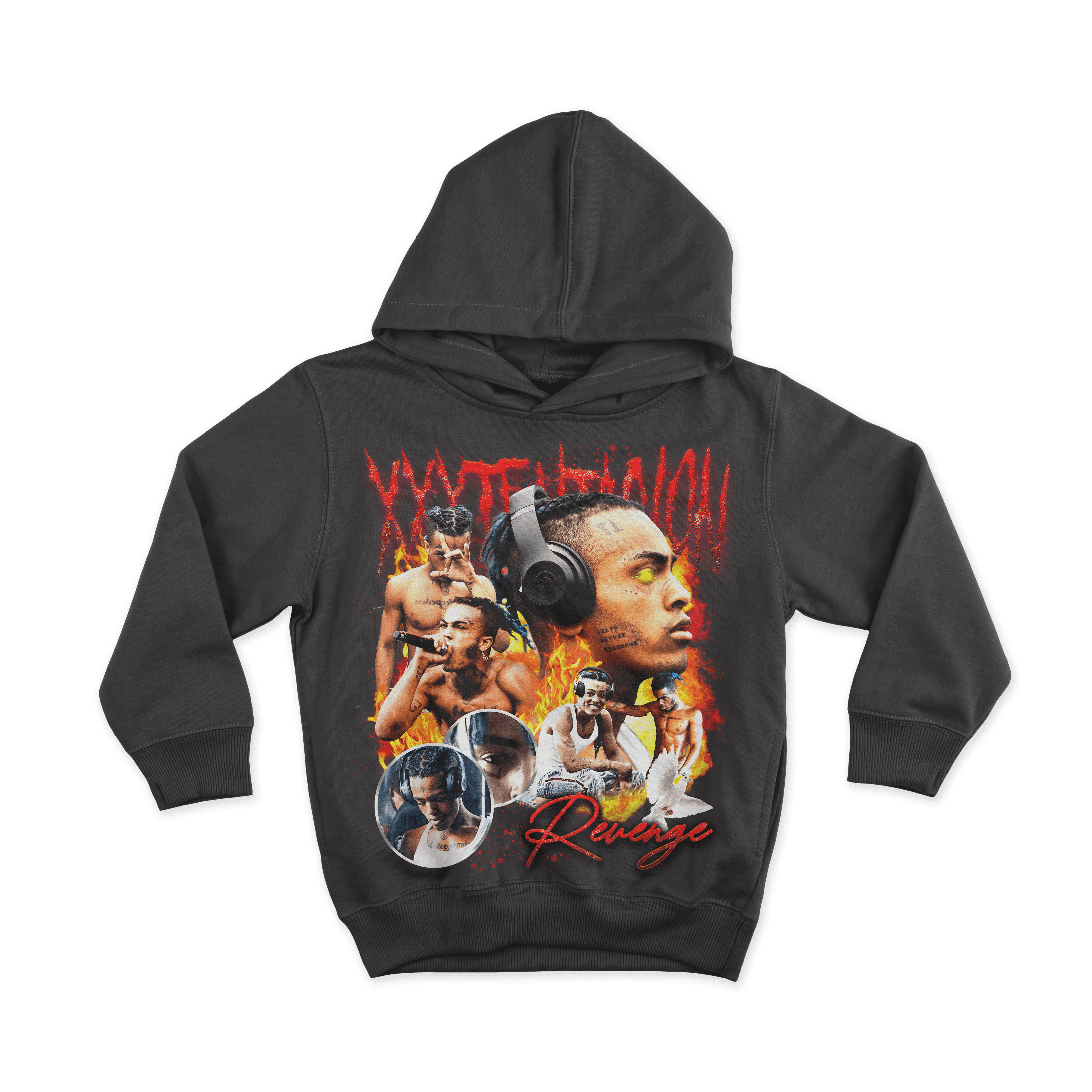 Xxxtentacion – Vintage Bootleg All Over Print Hoodie