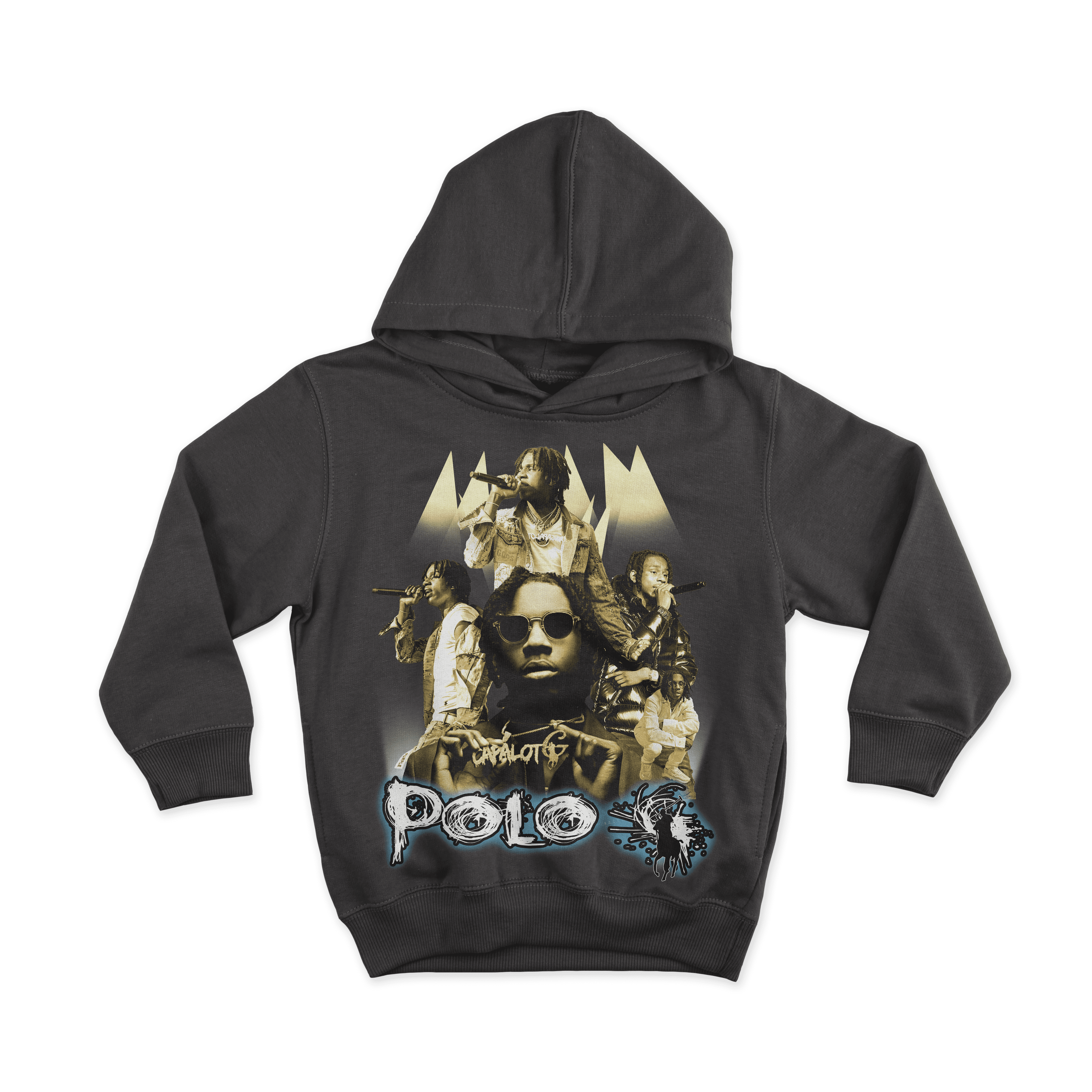 Polo G – Vintage Bootleg All Over Print Hoodie