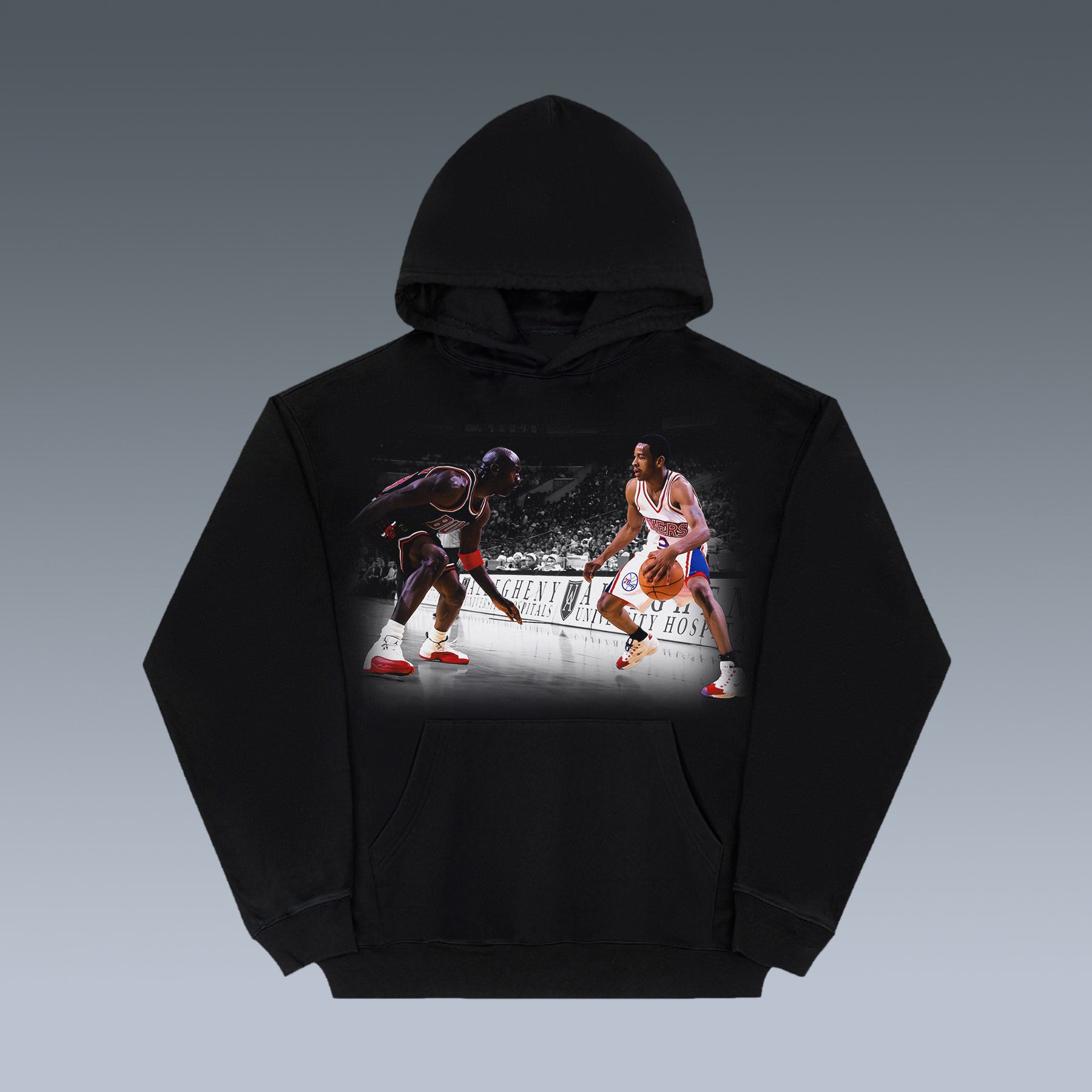 Iverson Vs Jordan Unisex Hoodie