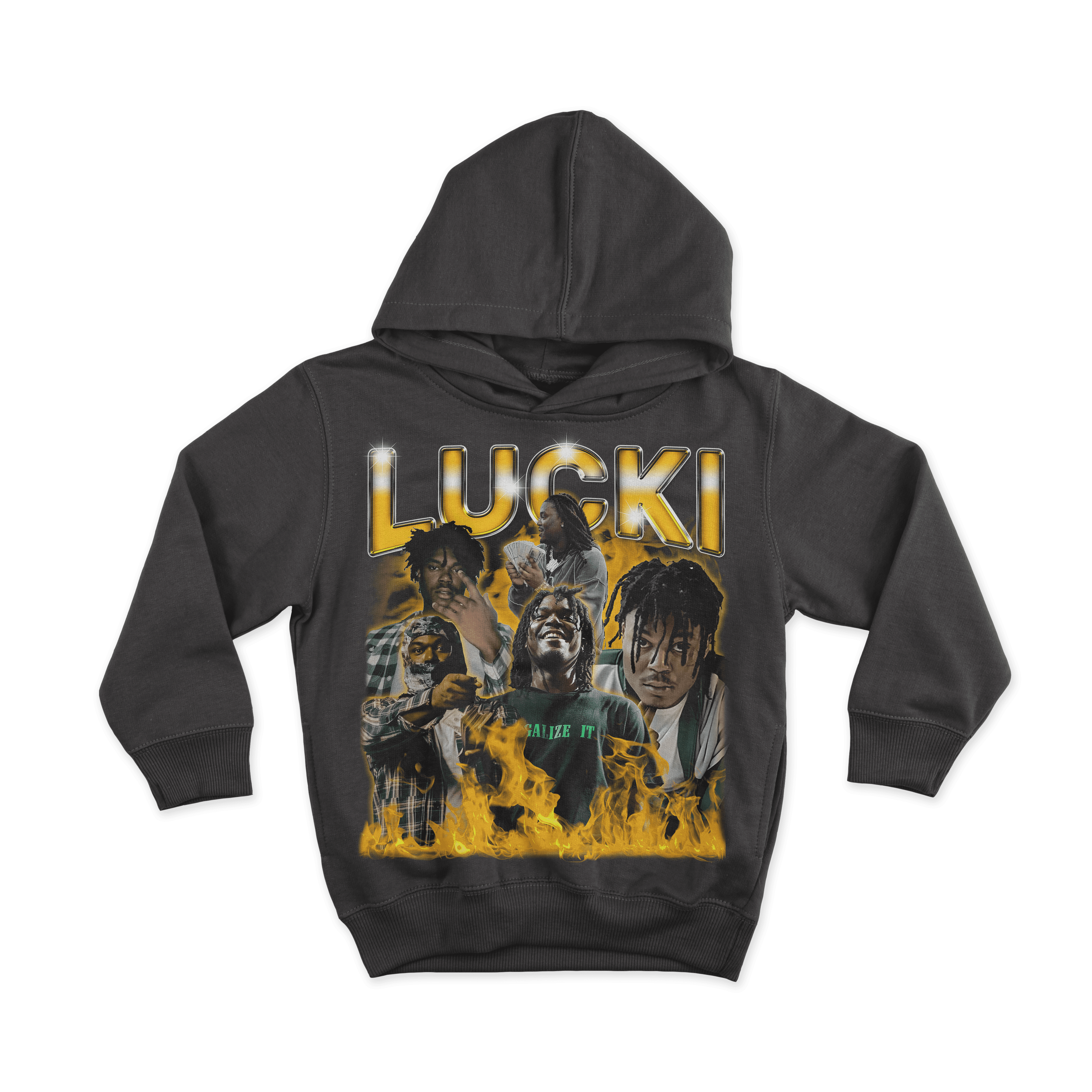 Lucki – Vintage Bootleg All Over Print Hoodie