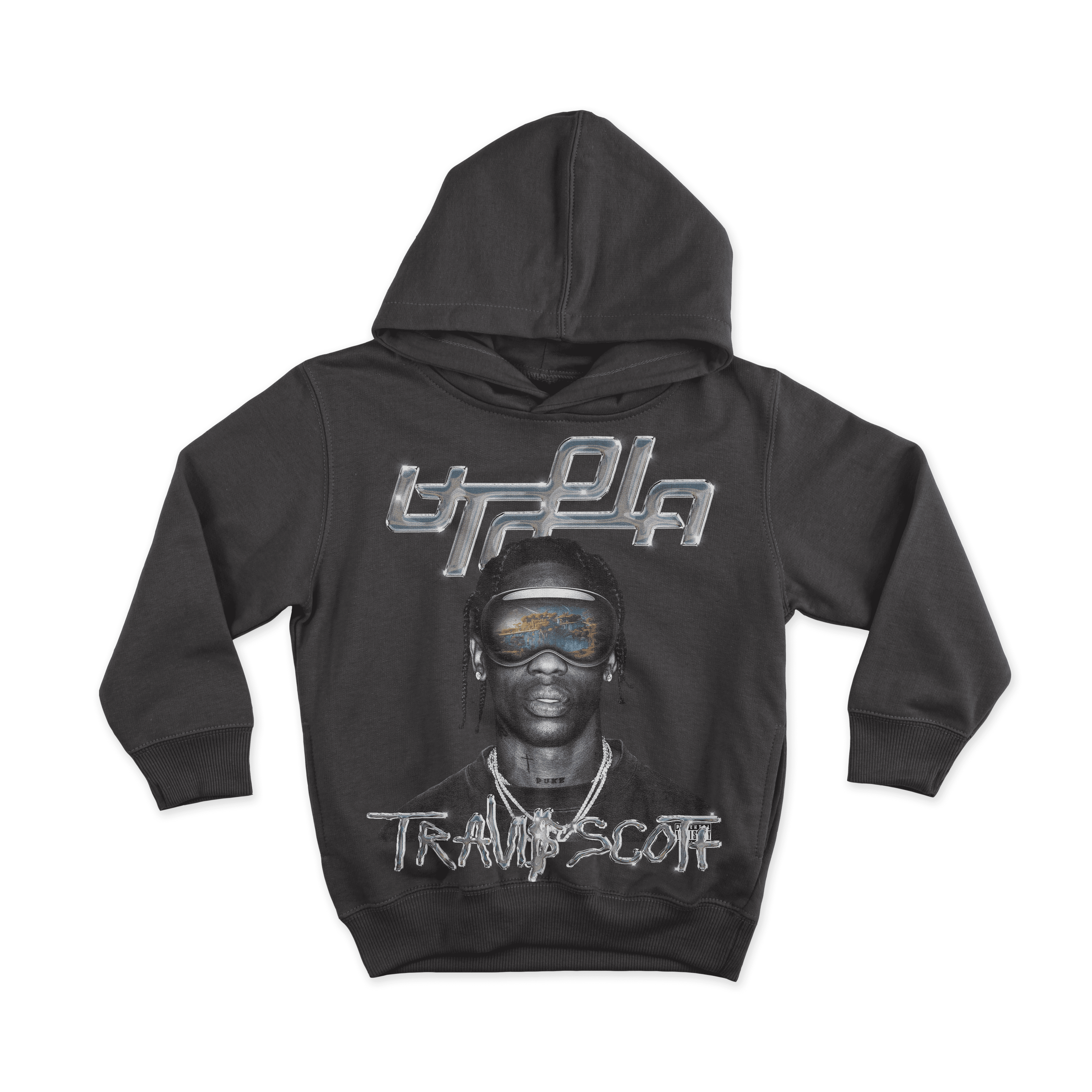 Travis Scott – Vintage Bootleg All Over Print Hoodie