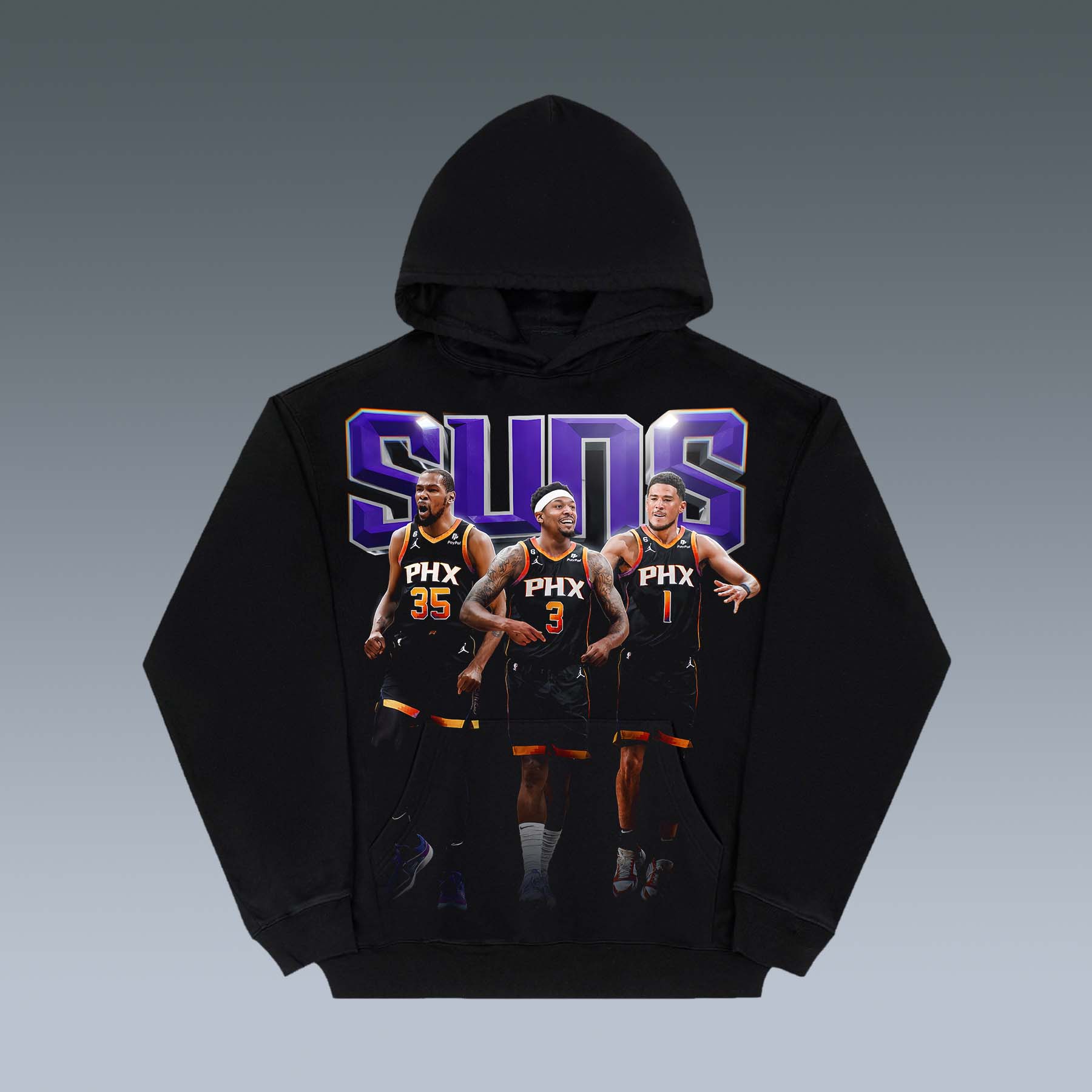 Suns & Kevin Durant & Devin Booker& Bradley Beel Unisex Hoodie