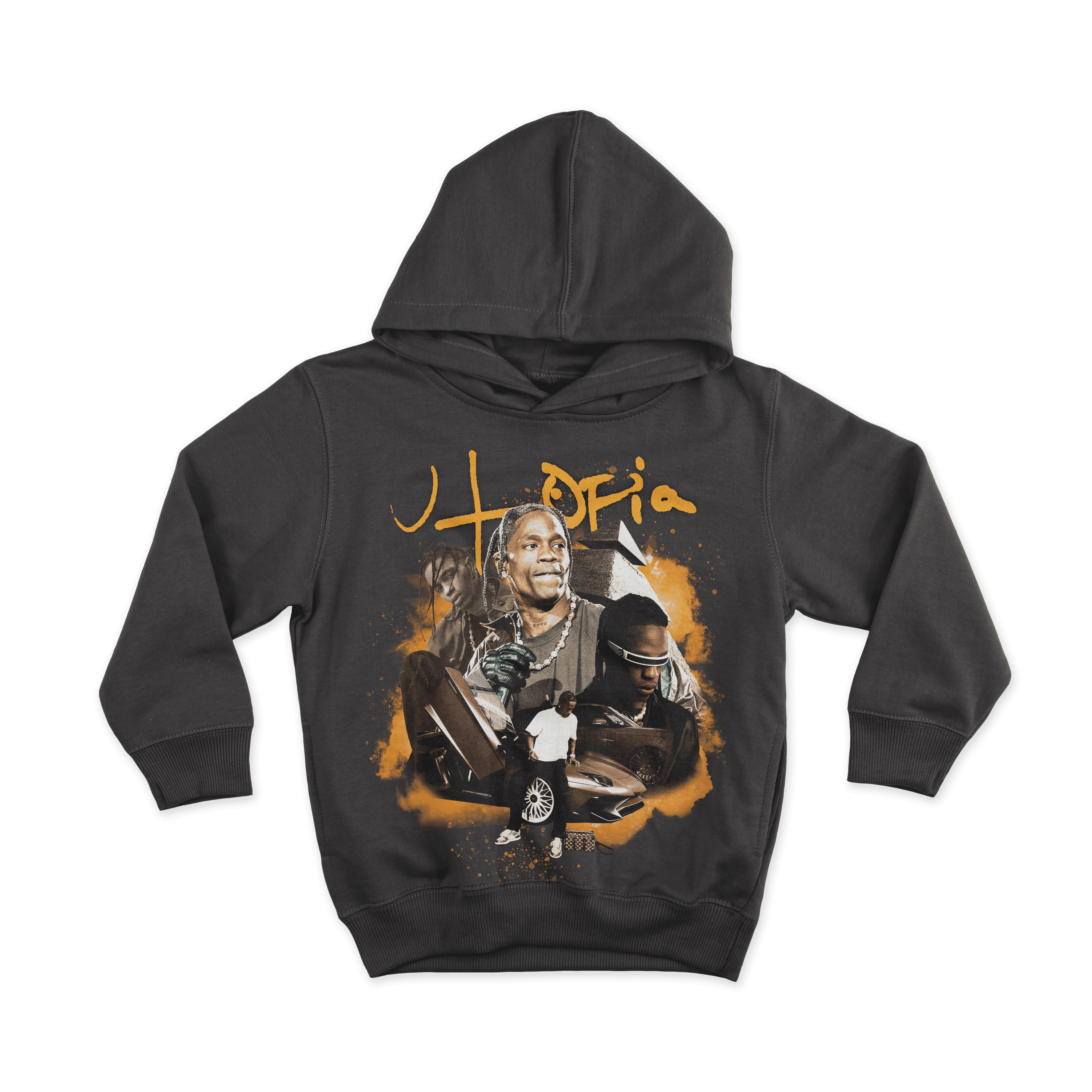 Travis Scott – Vintage Bootleg All Over Print Hoodie