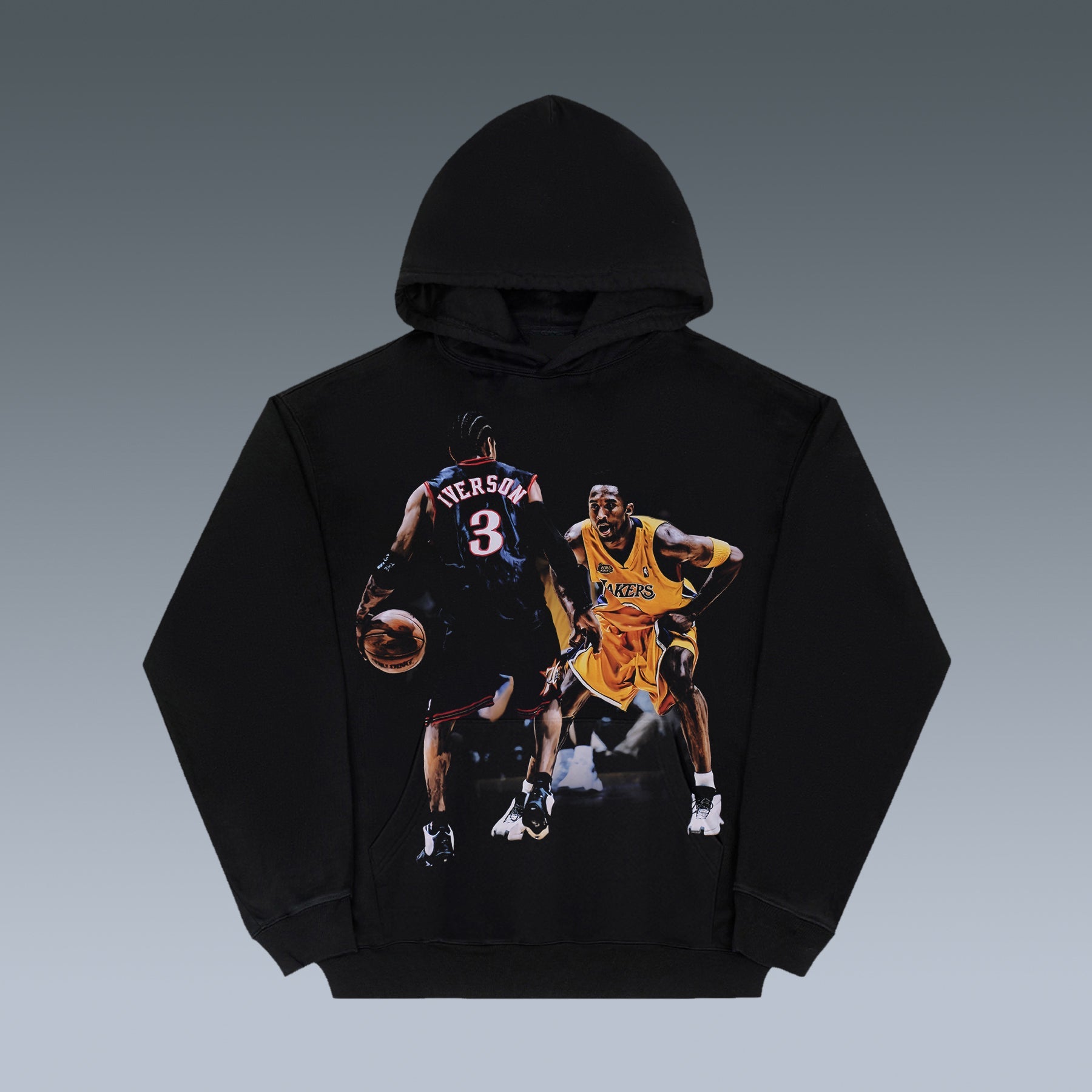 Allen Iverson Vs Kobe Unisex Hoodie