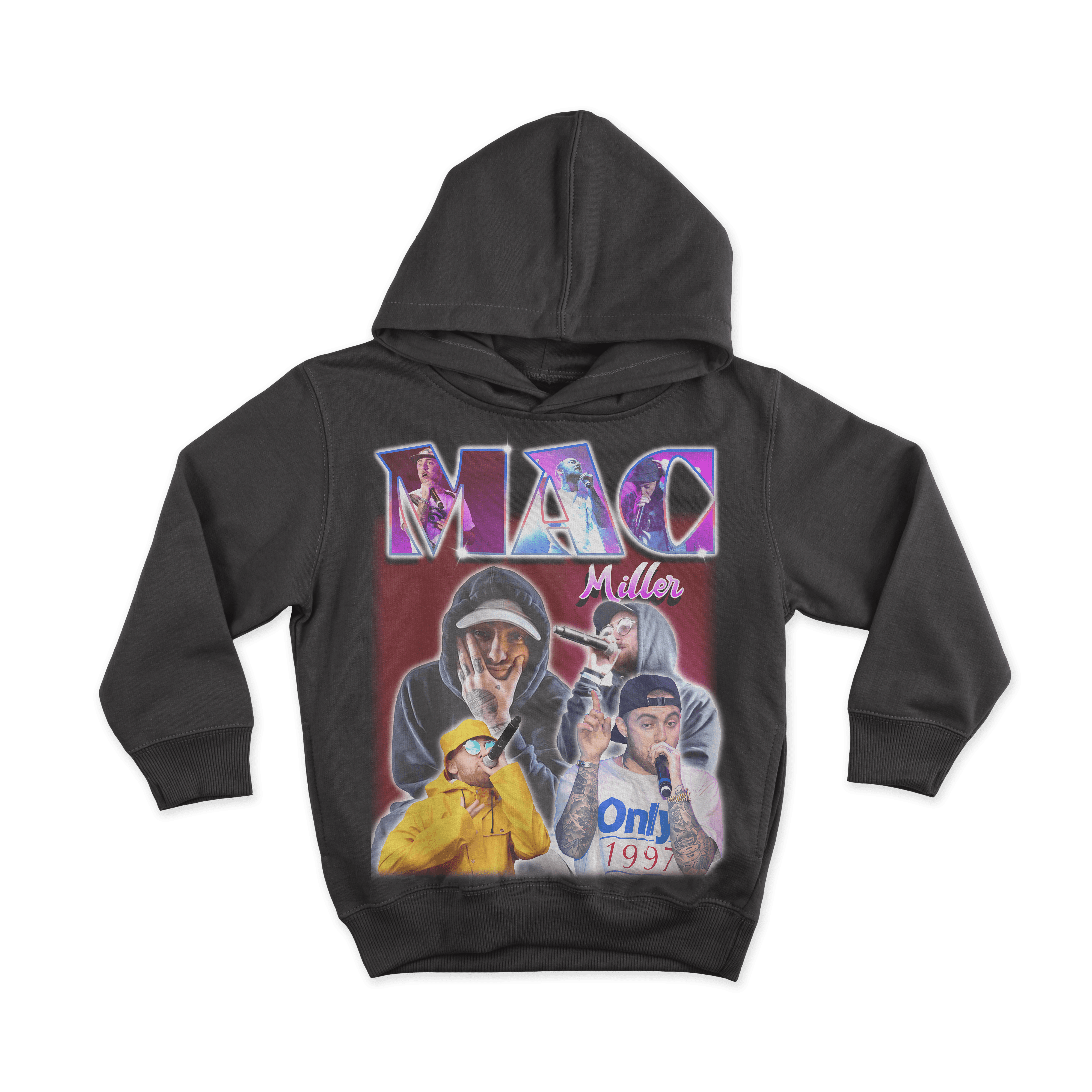 Mac Miller – Vintage Bootleg All Over Print Hoodie