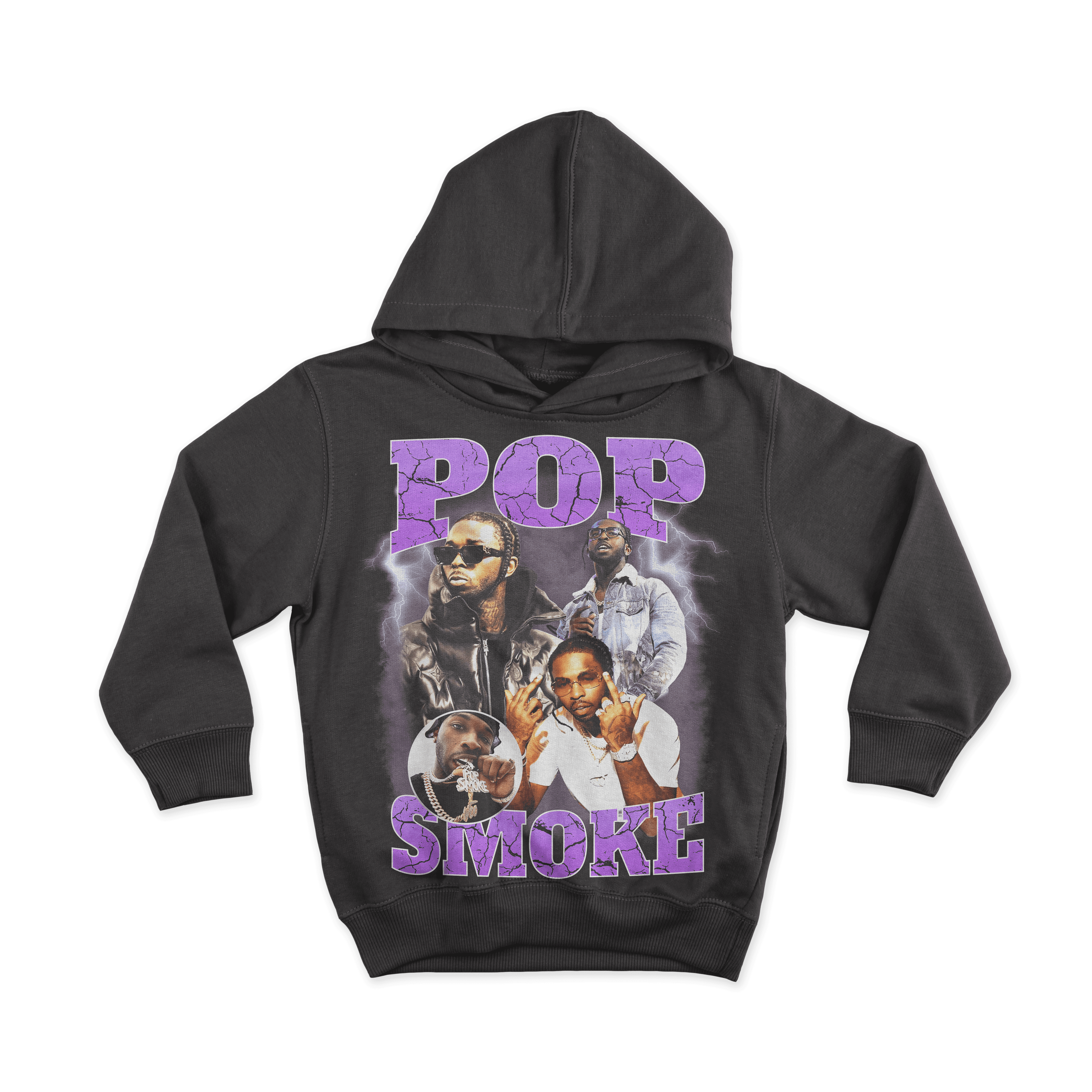 Pop Smoke – Vintage Bootleg All Over Print Hoodie