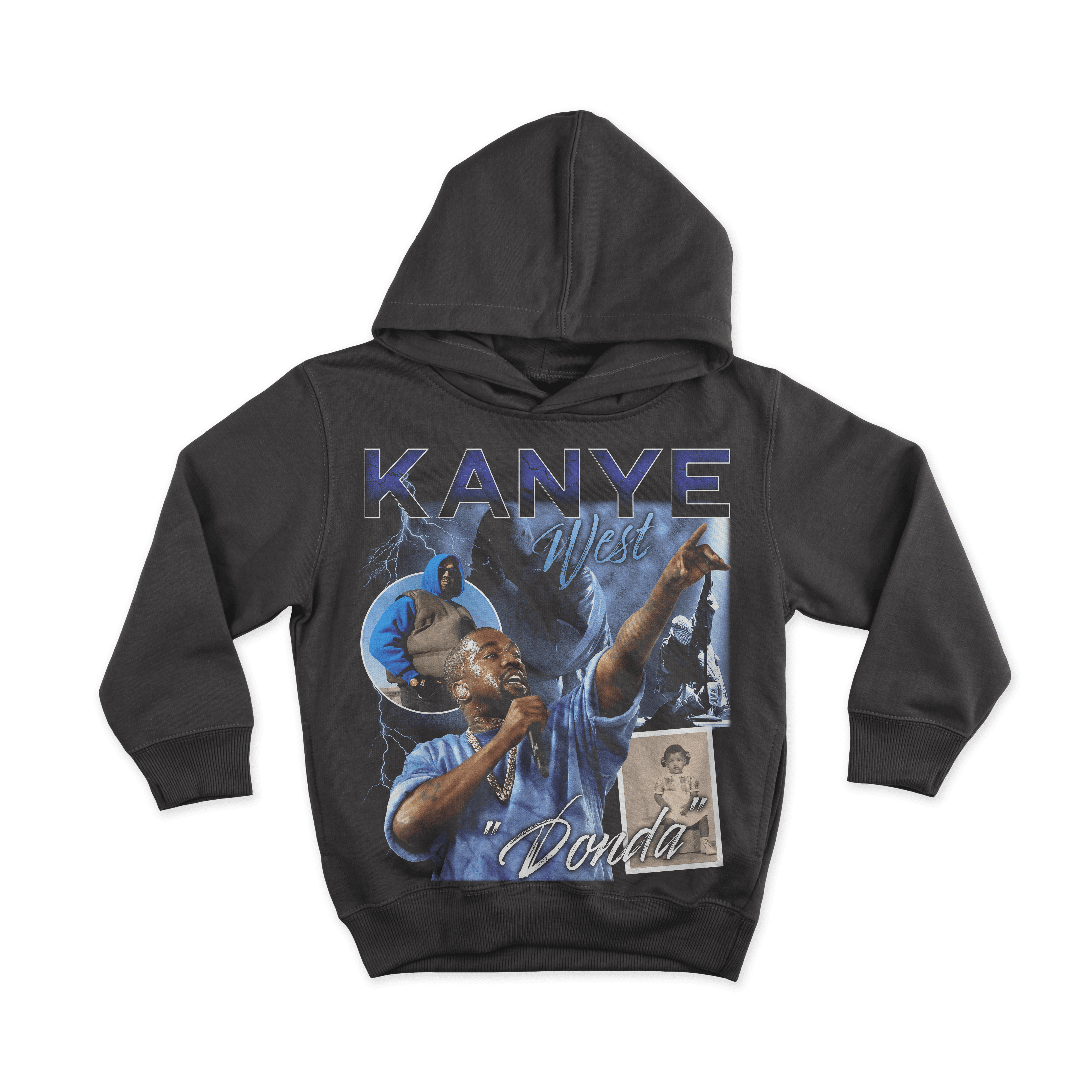 Kanye West – Vintage Bootleg All Over Print Hoodie