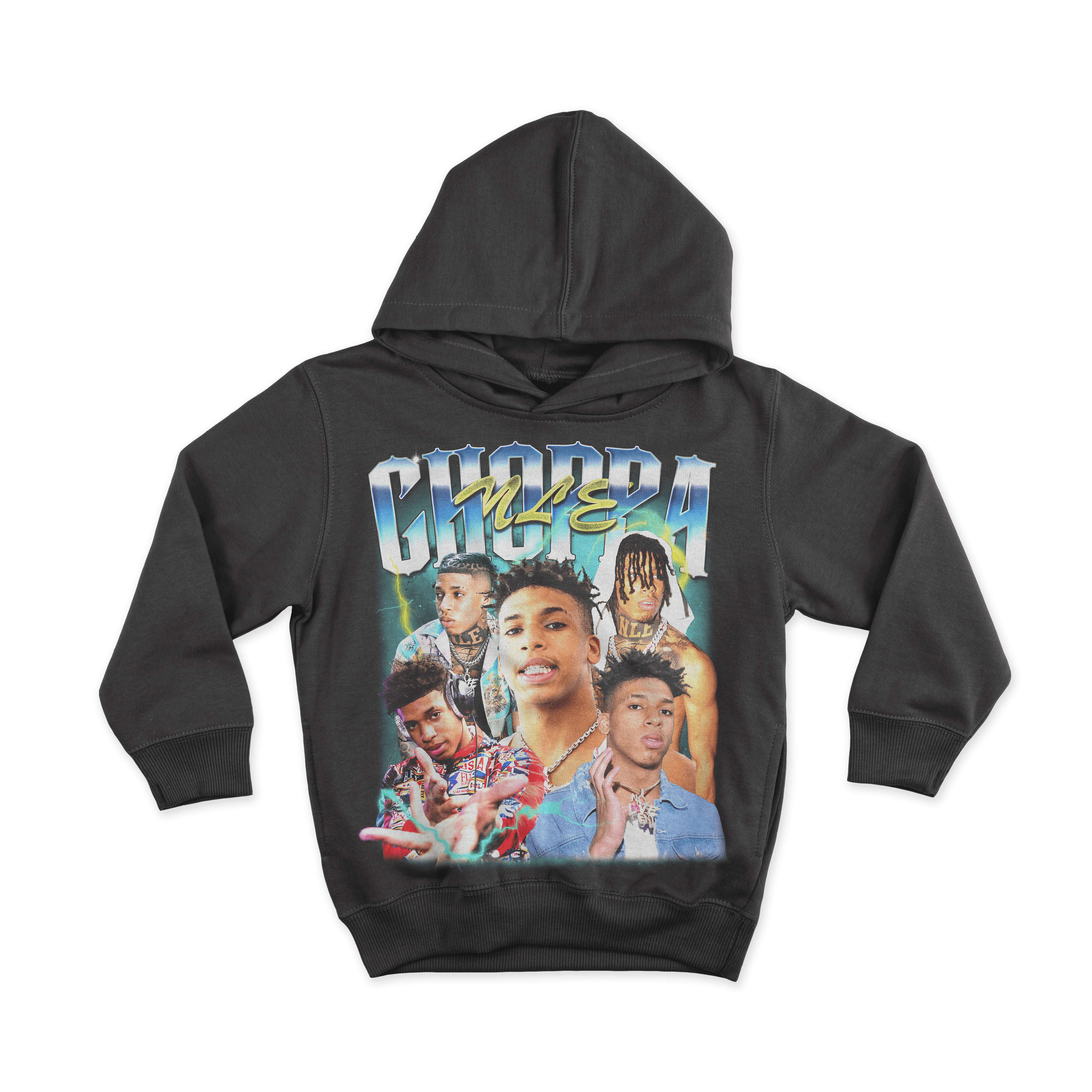 Nle Choppa – Vintage Bootleg All Over Print Hoodie