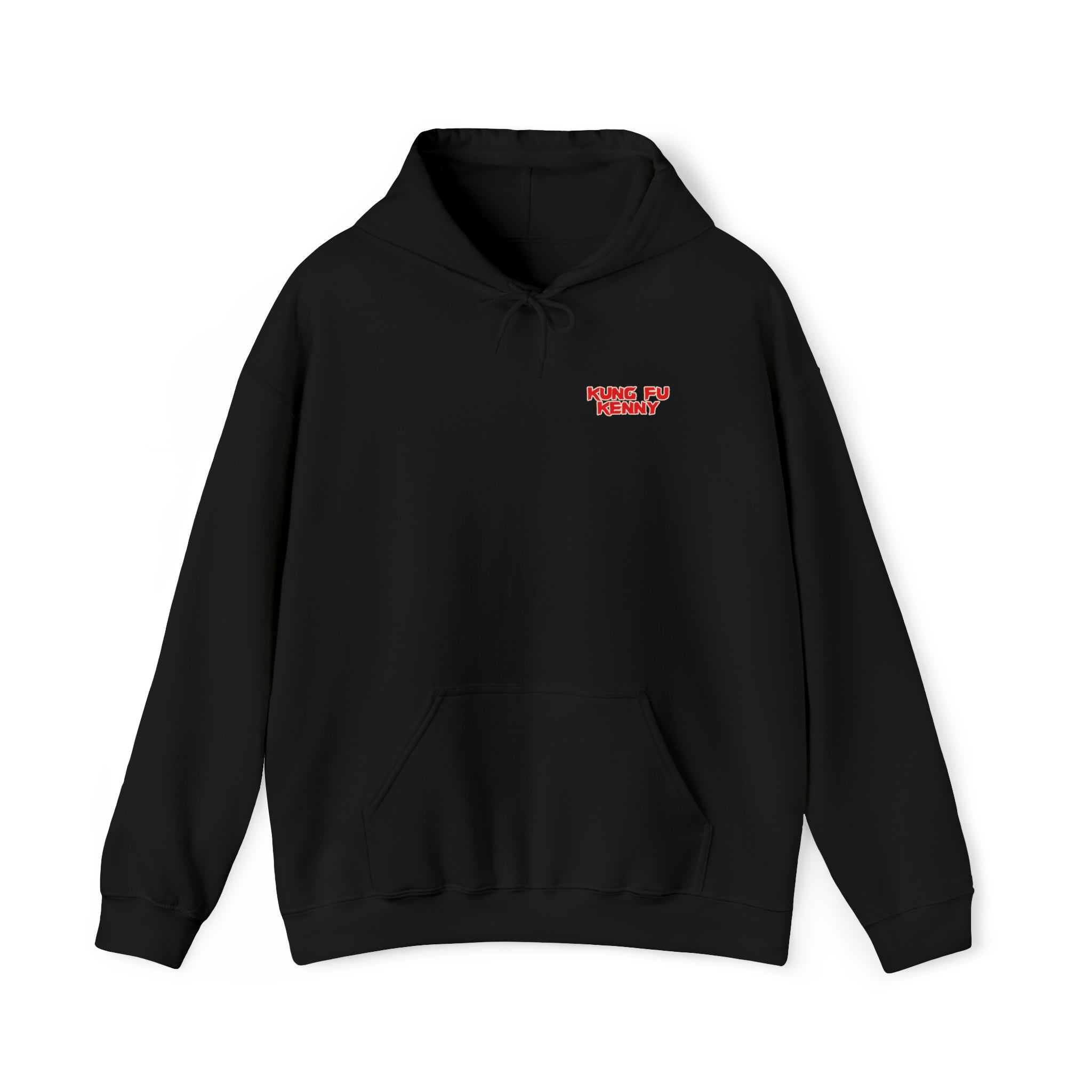 Kung Fu Kenny Graphic Front And Back Print Hoodie