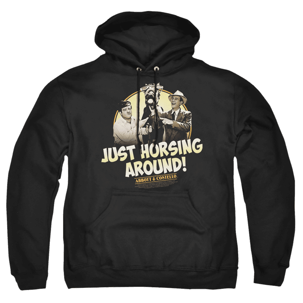 Abbott And Costello Horsing Around – Pullover Hoodie