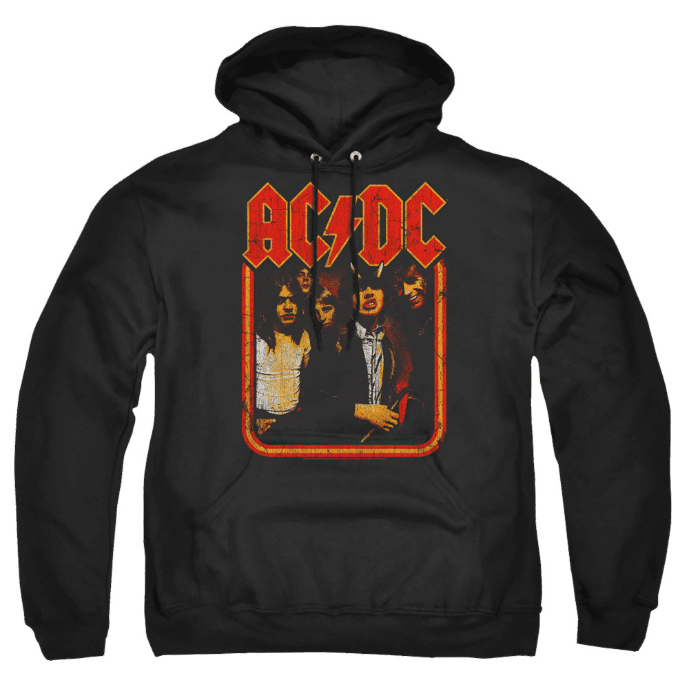 Ac/Dc Group Distressed – Pullover Hoodie