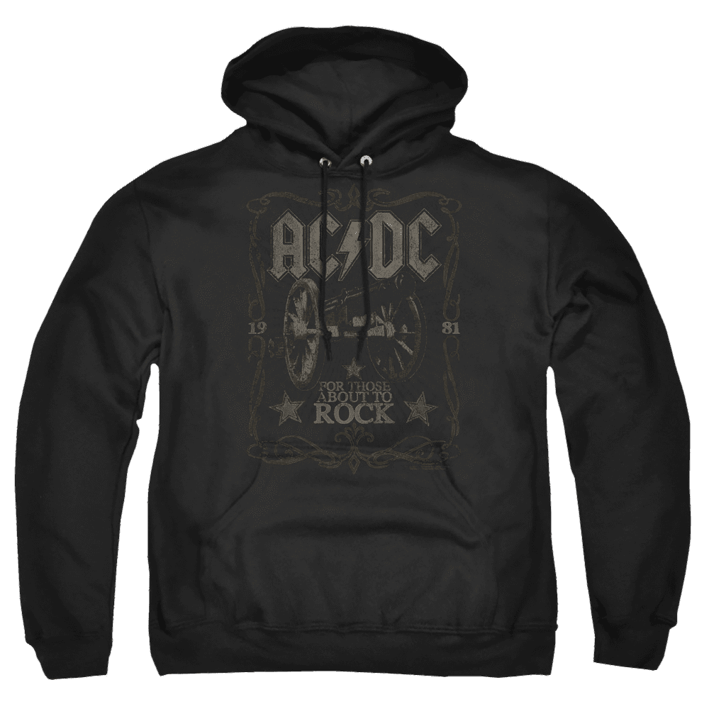 Ac/Dc Rock Label – Pullover Hoodie