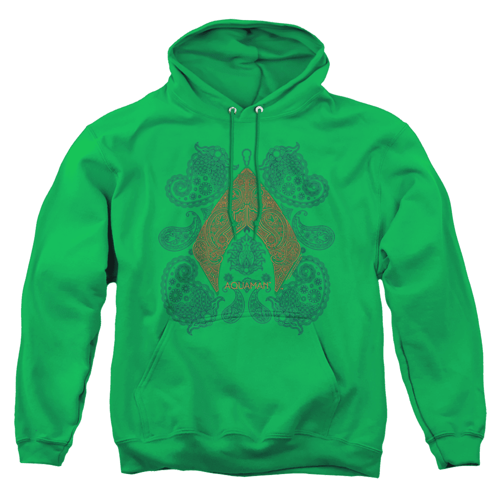 Aquaman Movie Aqua Paisley – Pullover Hoodie