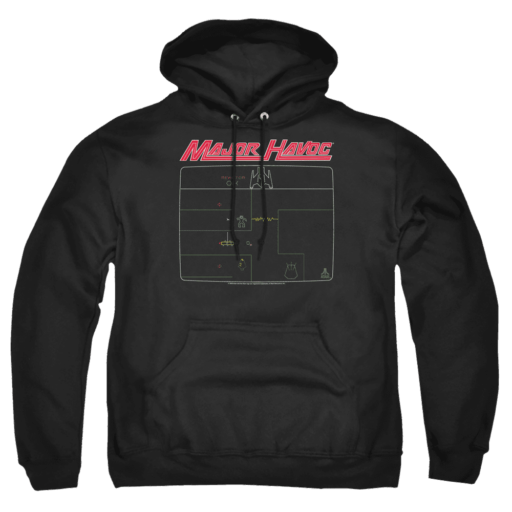 Atari Major Havoc Screen – Pullover Hoodie