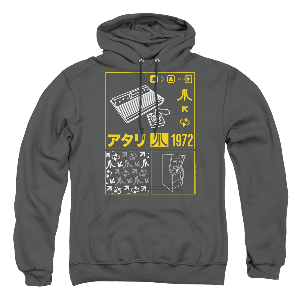 Atari Kanji Squares – Pullover Hoodie