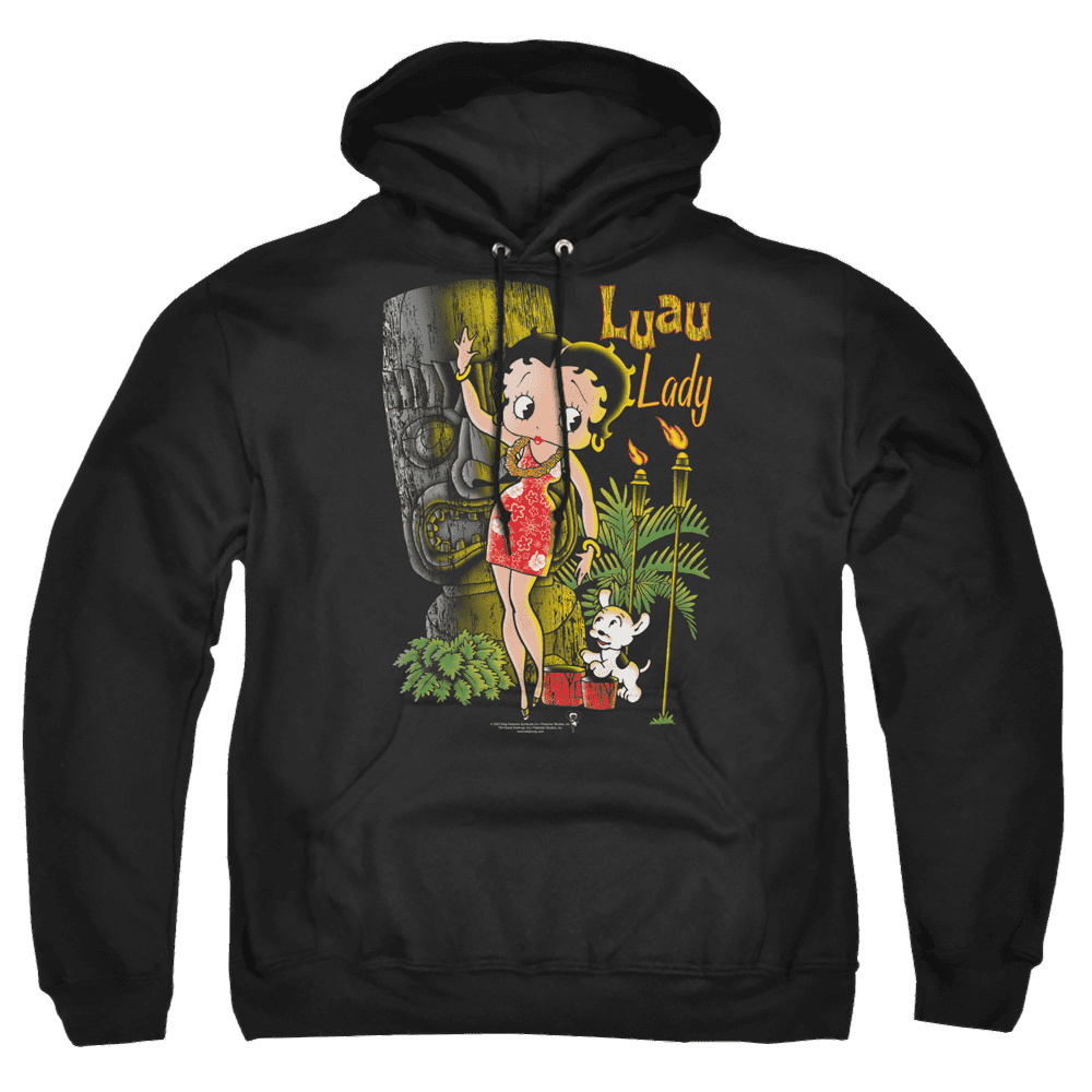 Betty Boop Luau Lady – Pullover Hoodie