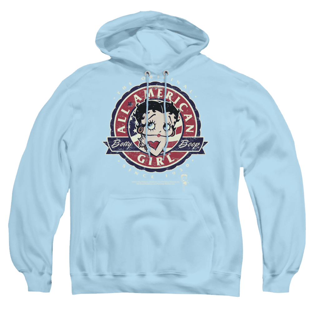 Betty Boop All American Girl – Pullover Hoodie