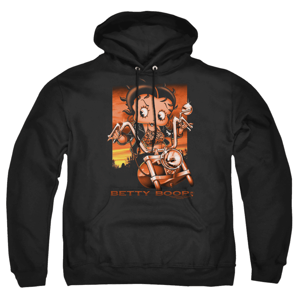 Betty Boop Sunset Rider – Pullover Hoodie