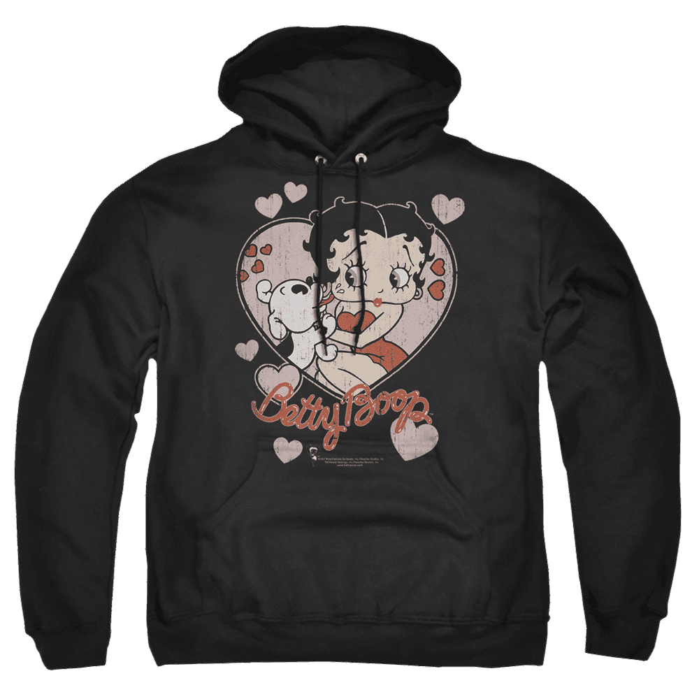 Betty Boop Classic Kiss – Pullover Hoodie