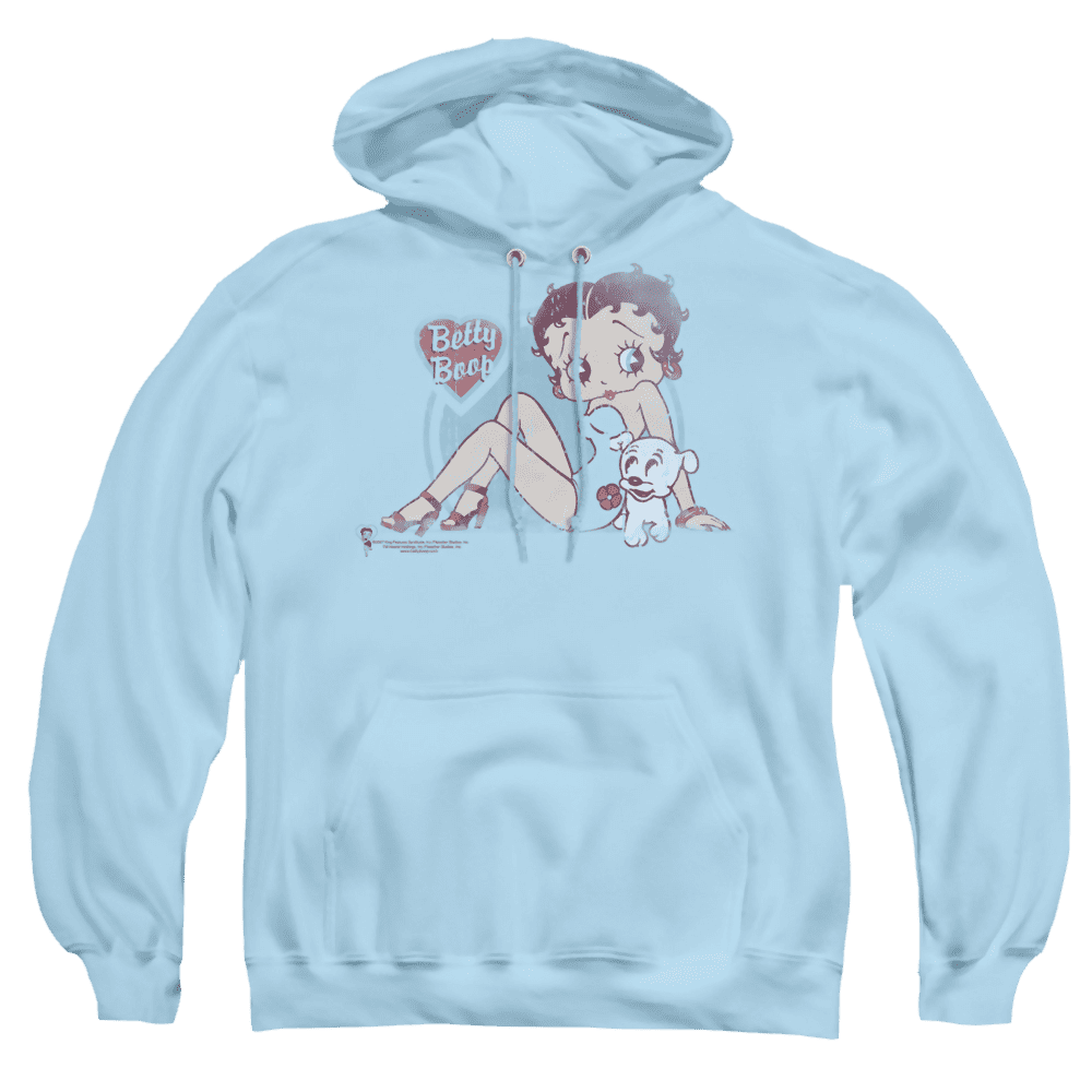 Betty Boop Vintage Pin Pup – Pullover Hoodie