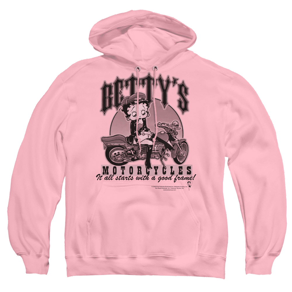 Betty Boop Bettys Motorcycles – Pullover Hoodie