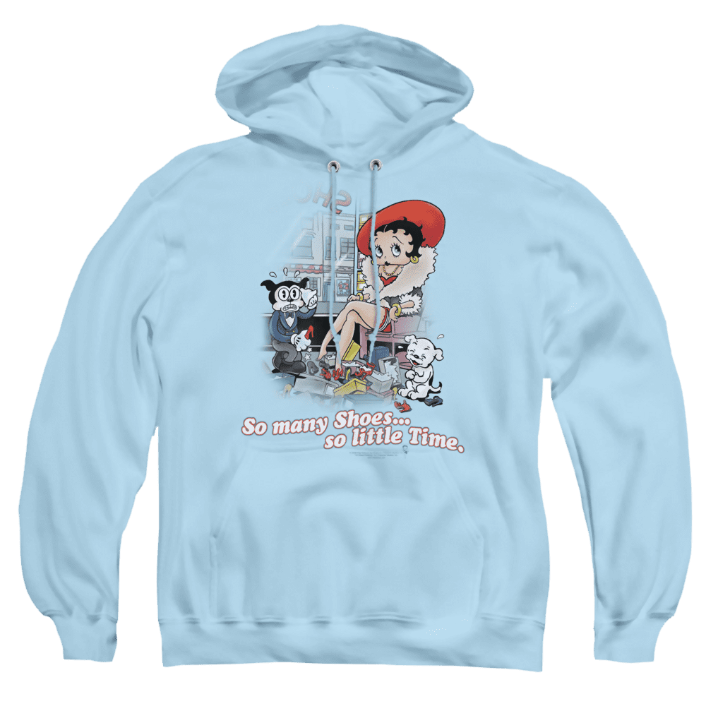 Betty Boop So Many Shoes – Pullover Hoodie