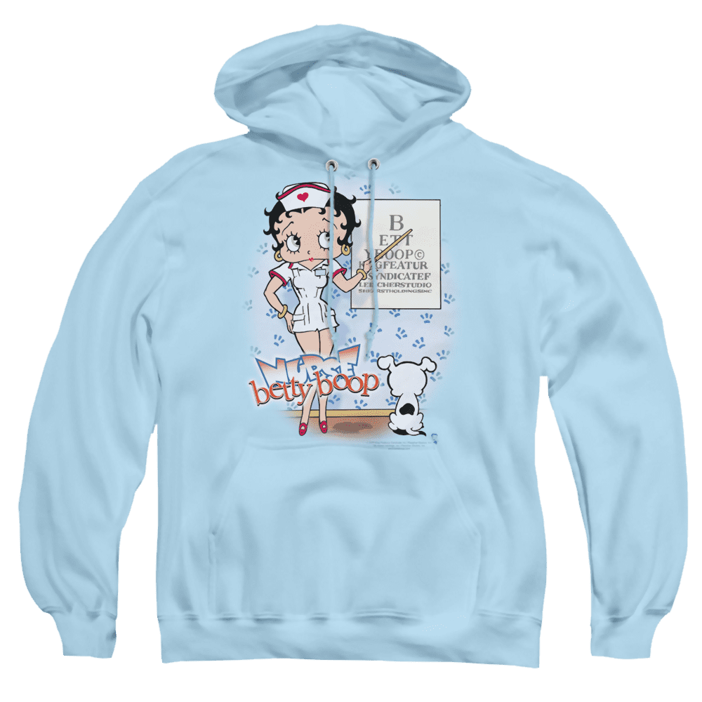 Betty Boop Eyechart – Pullover Hoodie